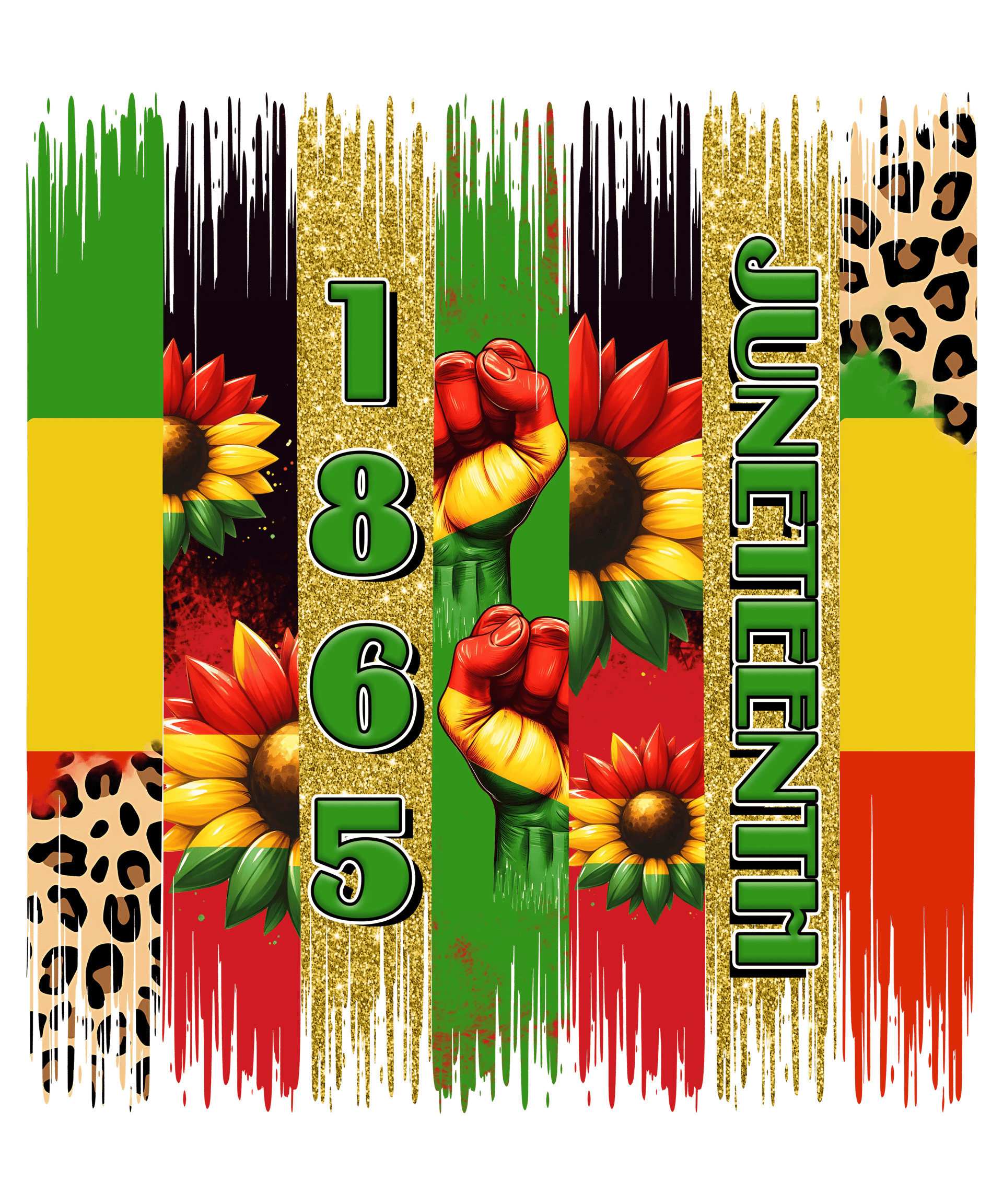 1865 Juneteenth Design DTF - Ready to Press V3