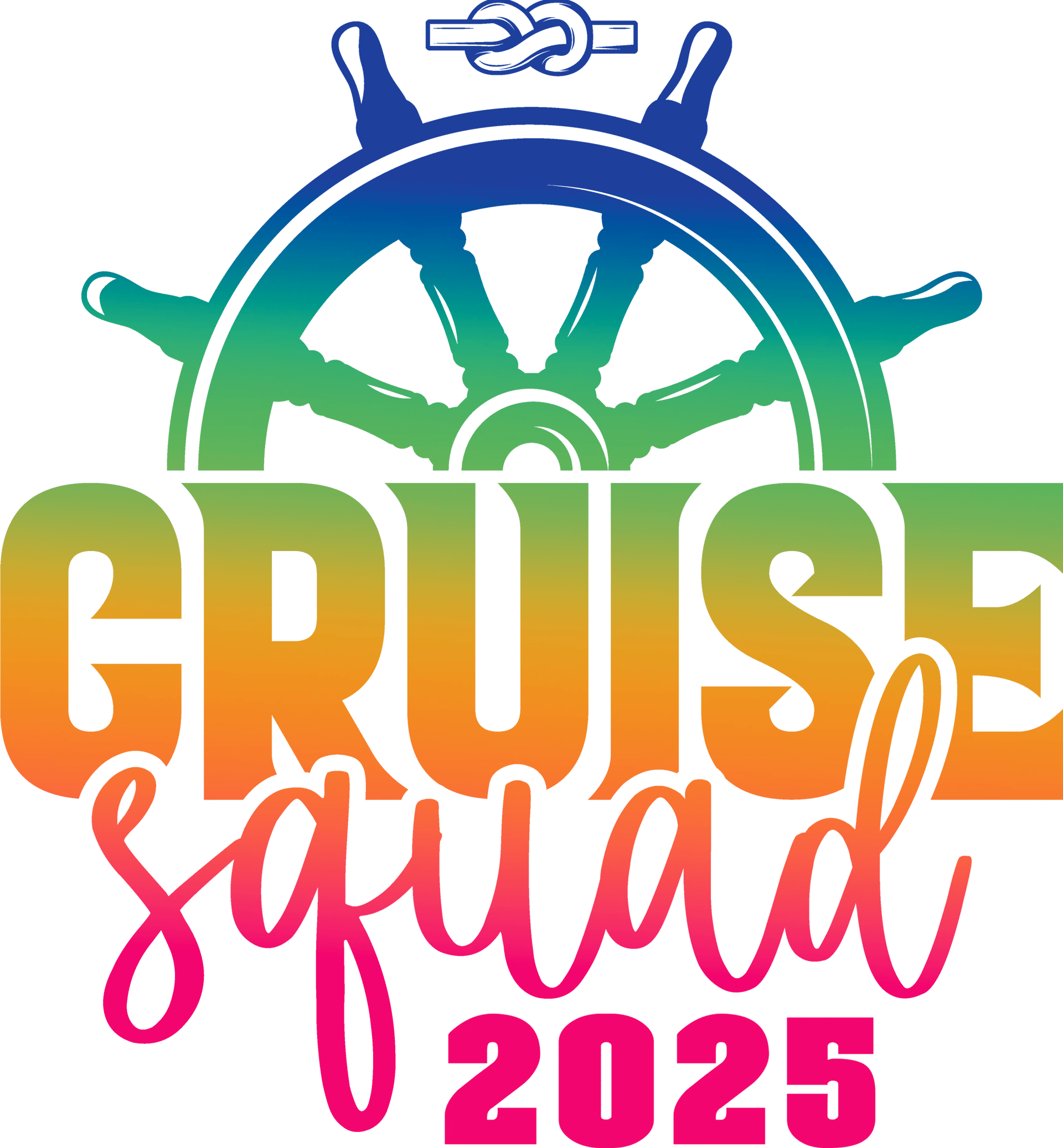2025 Summer Cruise Squad Design - DTF Ready To Press