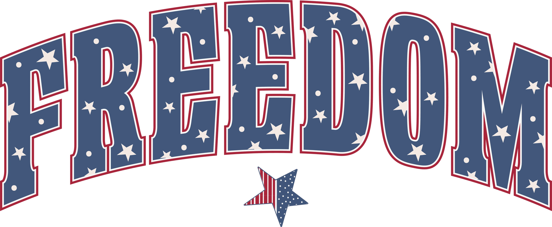 4th Of July Freedom Design - DTF Ready To Press