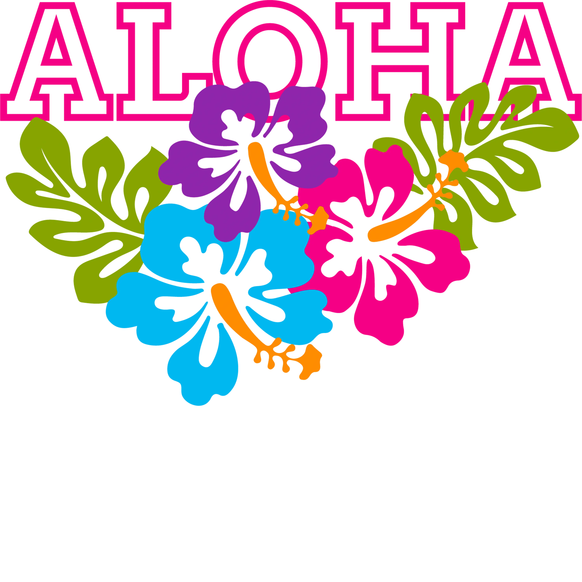 Aloha Design - DTF Ready To Press
