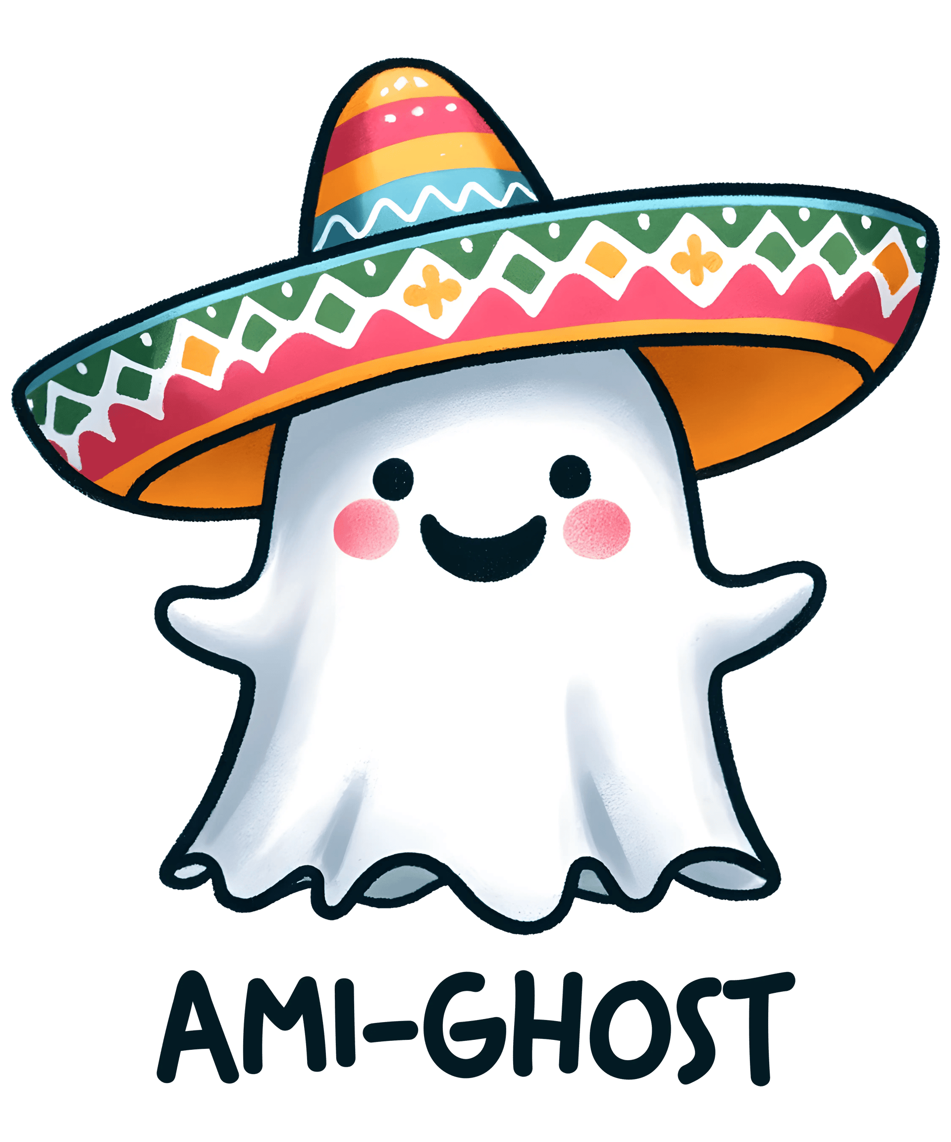 Ami-Ghost Design - DTF Ready To Press