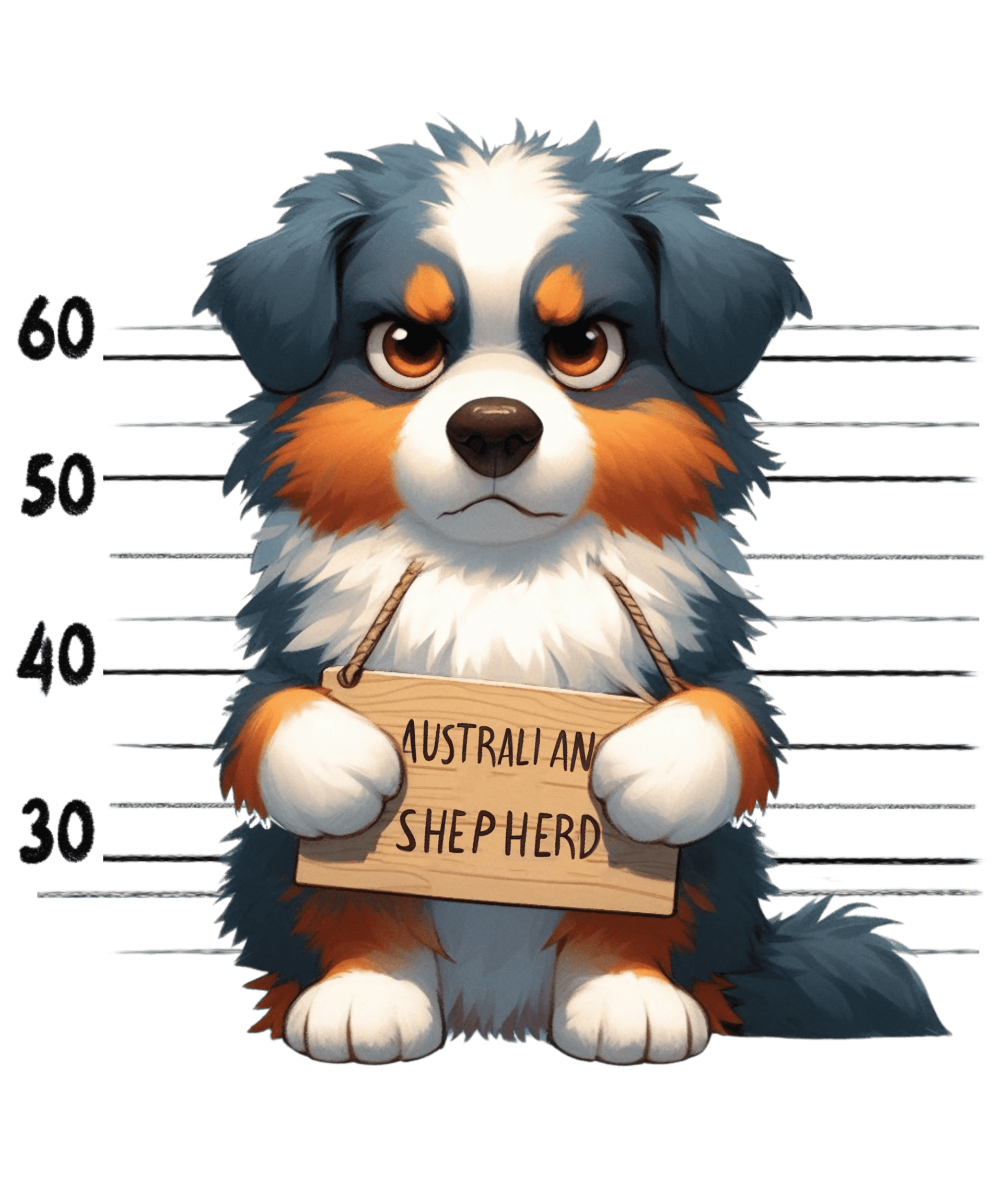 Australian Shepherd Dog Mom Design - DTF Ready To Press