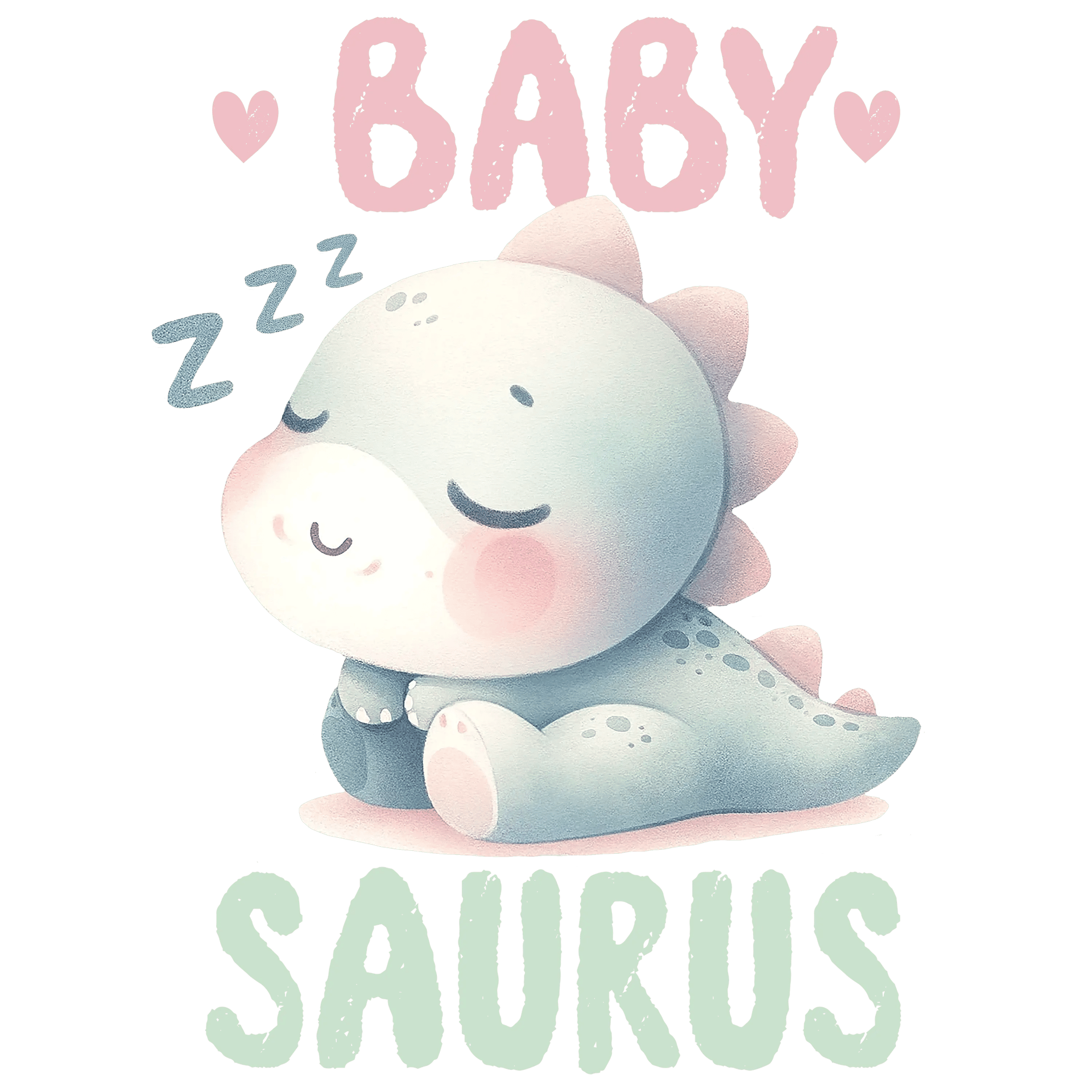 Baby Saurus Design - DTF Ready To Press