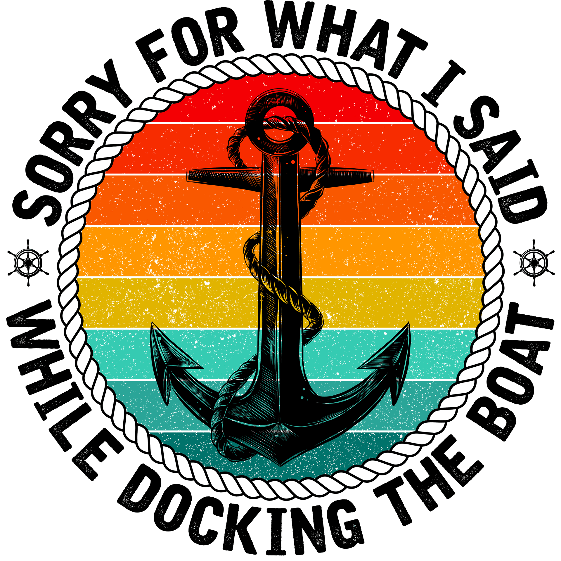 Boat Trip Design - DTF Ready To Press