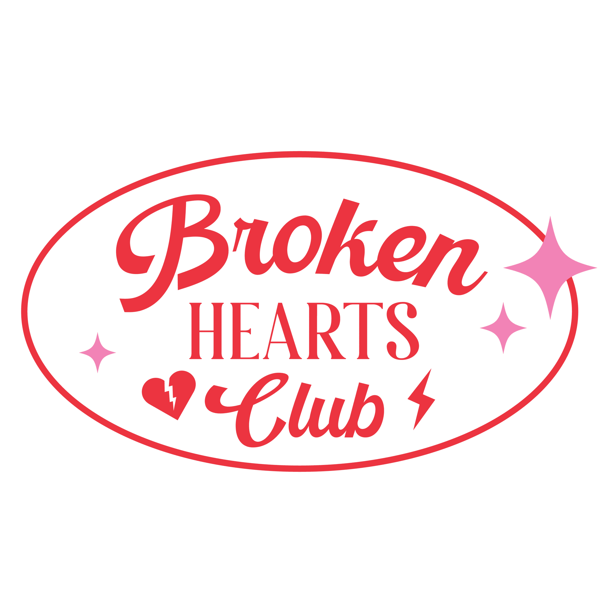 Broken Hearts Club Valentine's Day Design