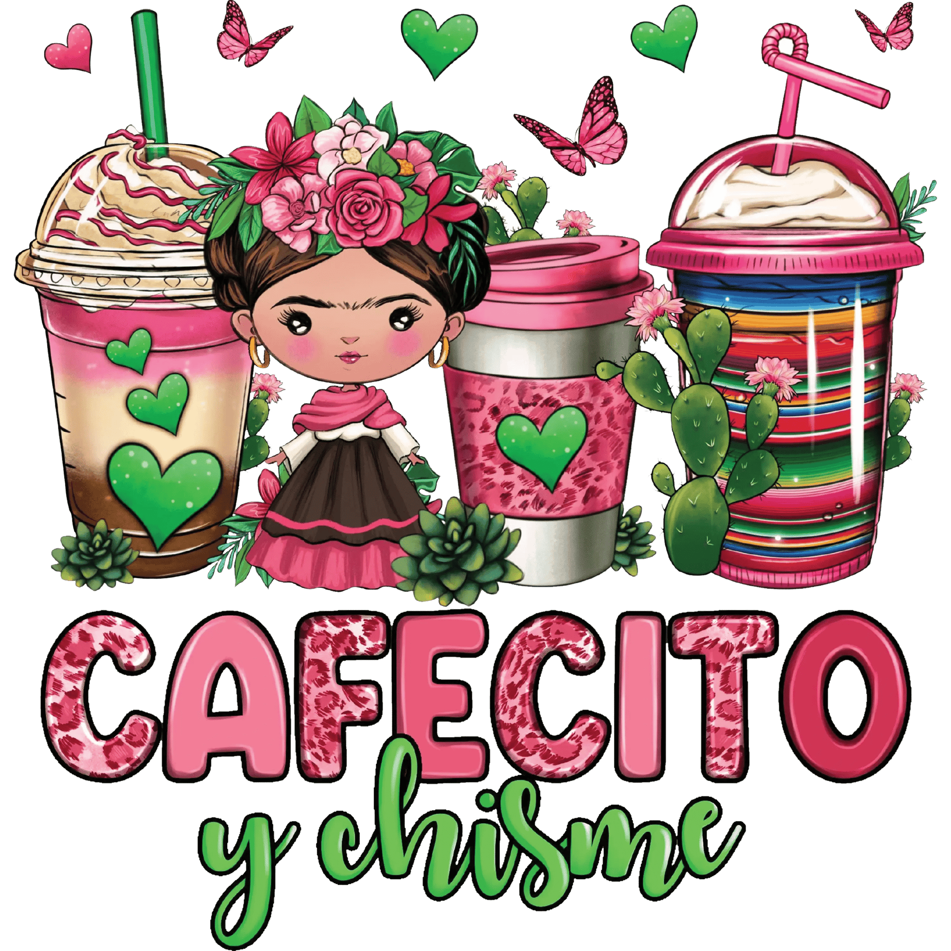 Cafecito Design - DTF Ready To Press