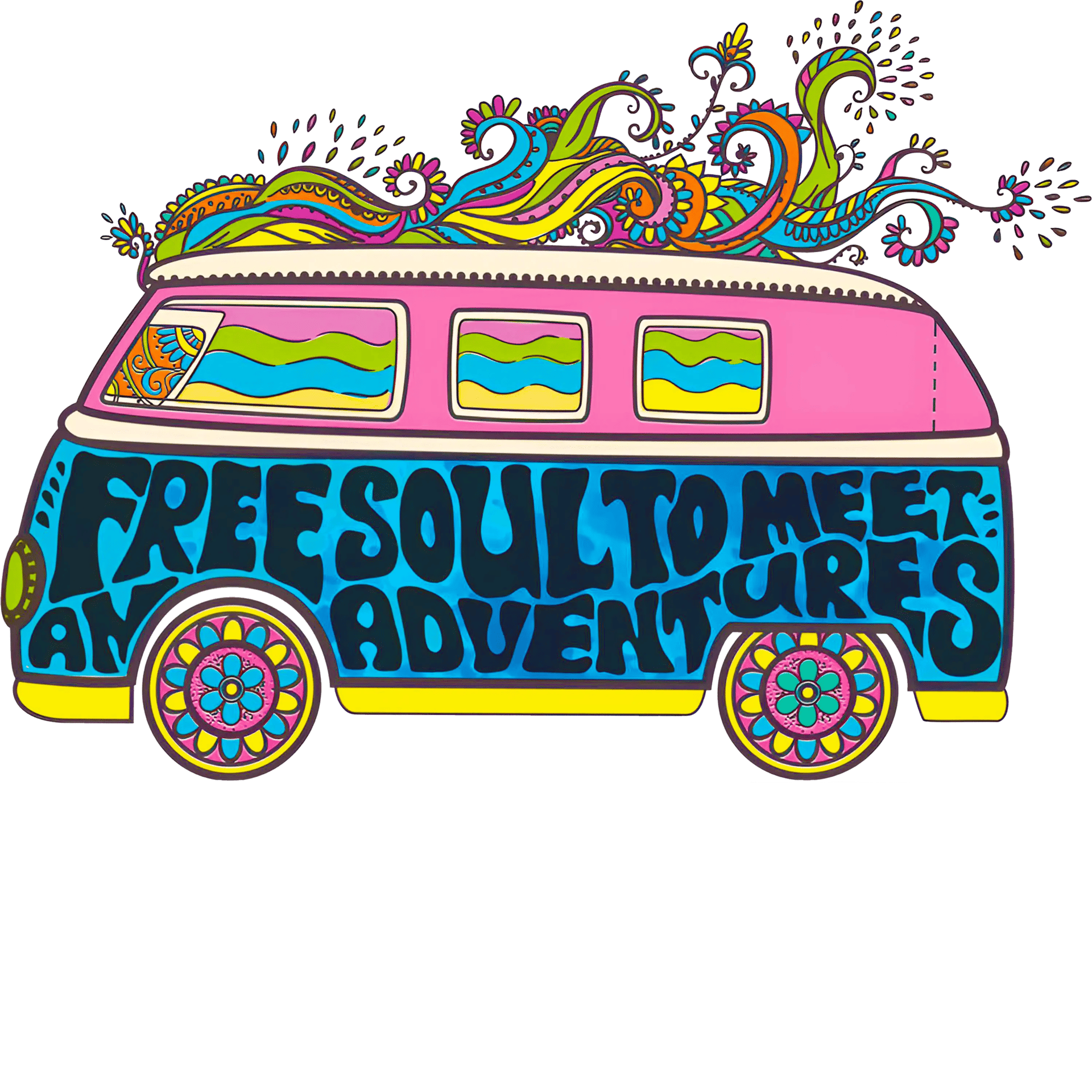 Caravan Trip Design DTF - Ready to Press (Main)