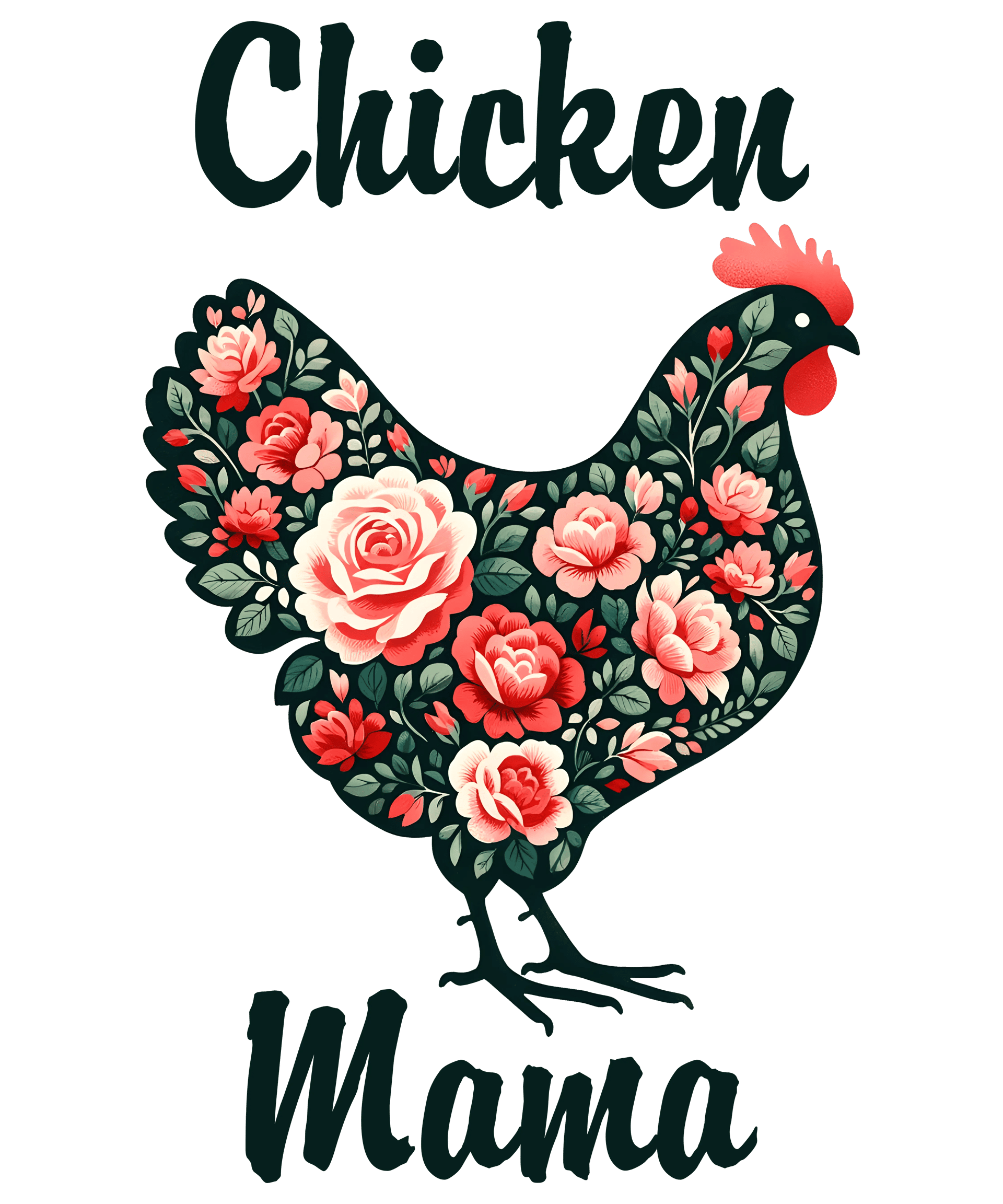 Chicken Mama Design - DTF Ready To Press