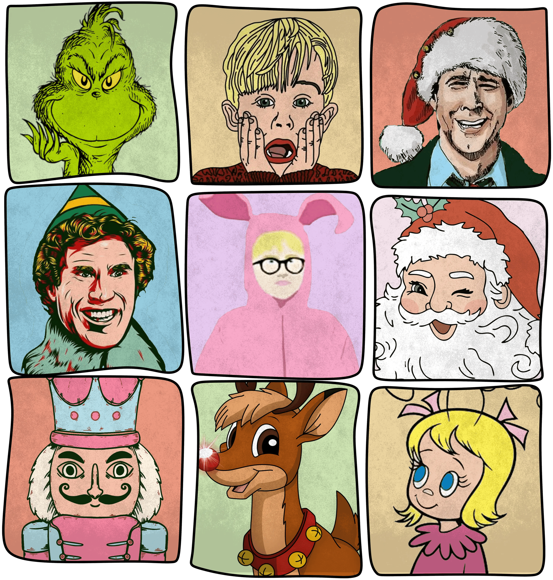Christmas Movie Design - DTF Ready To Press