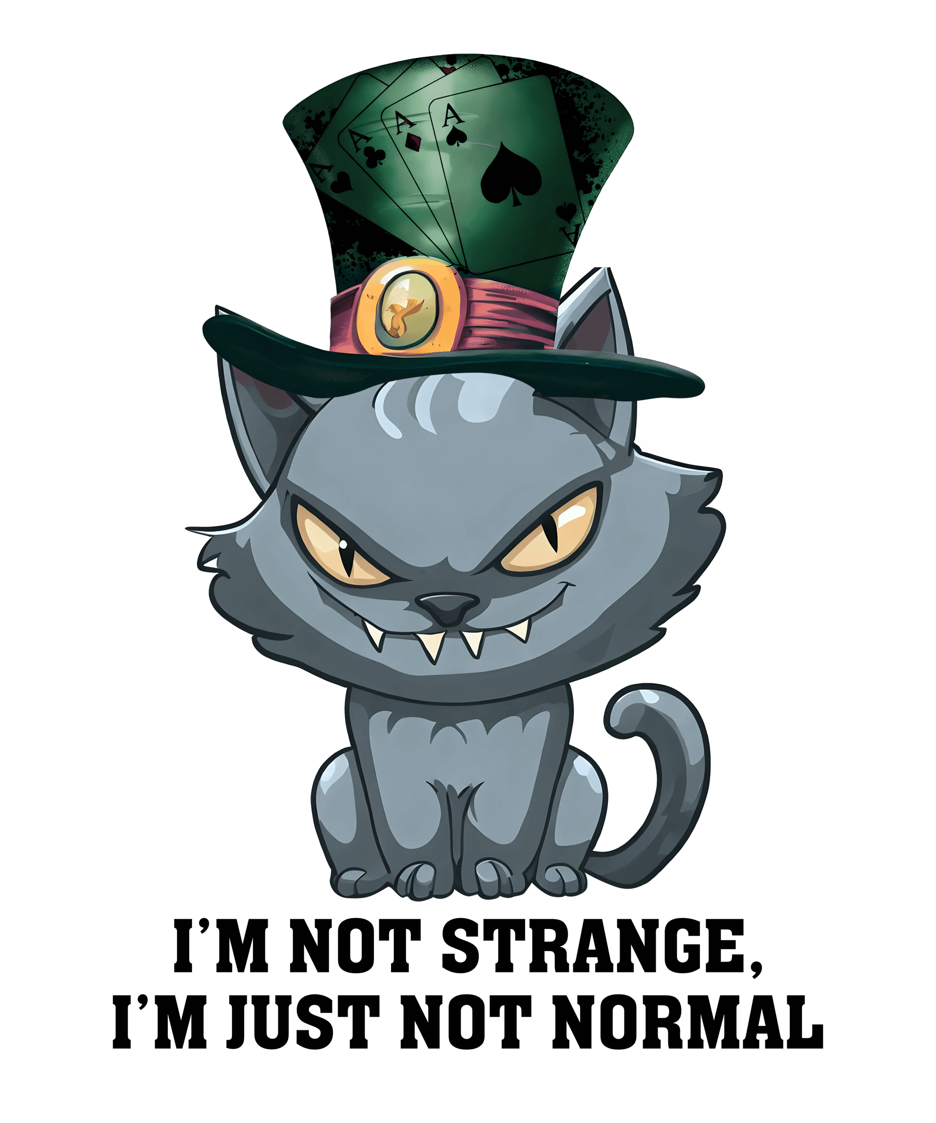Cool Cat Design - DTF Ready To Press