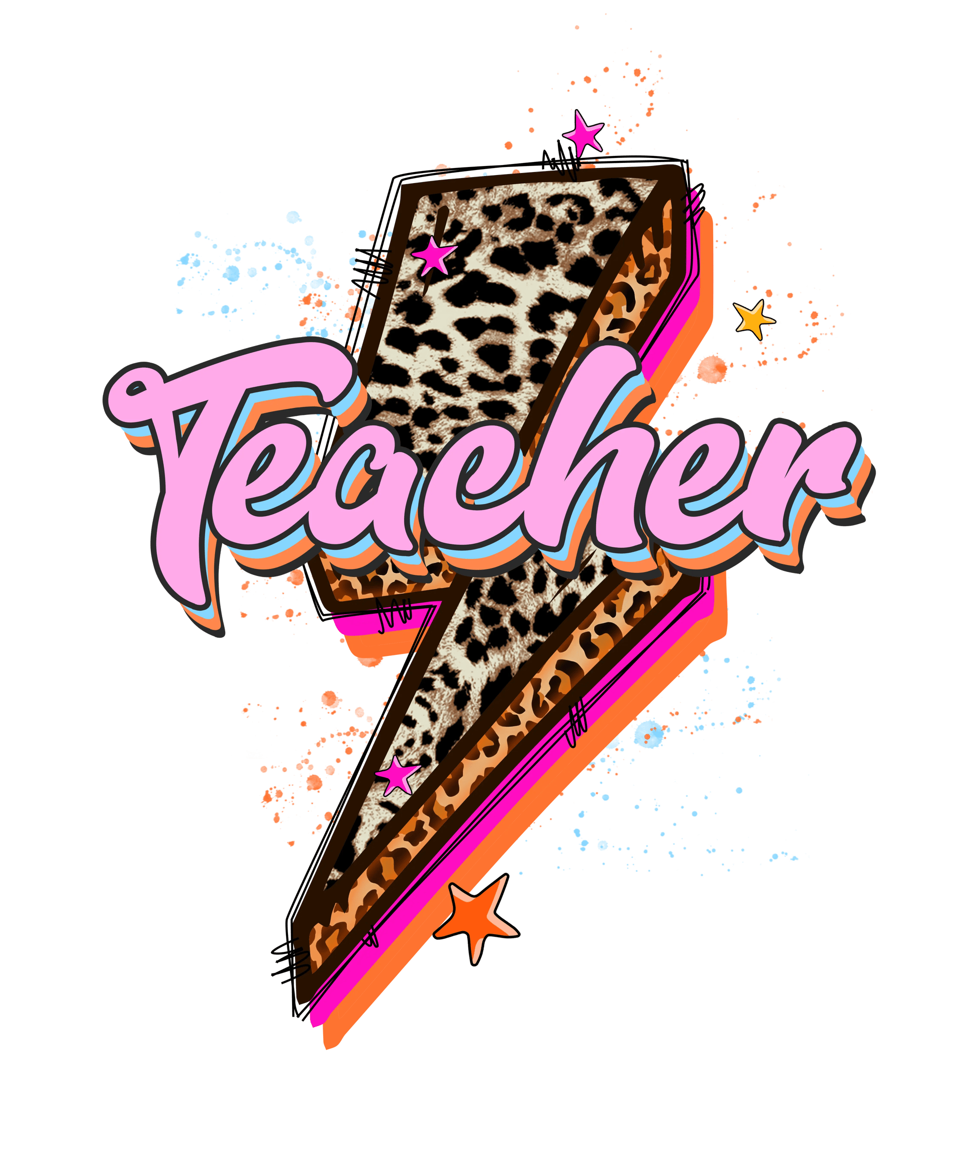 Cool Teacher's Day Design - DTF Ready To Press