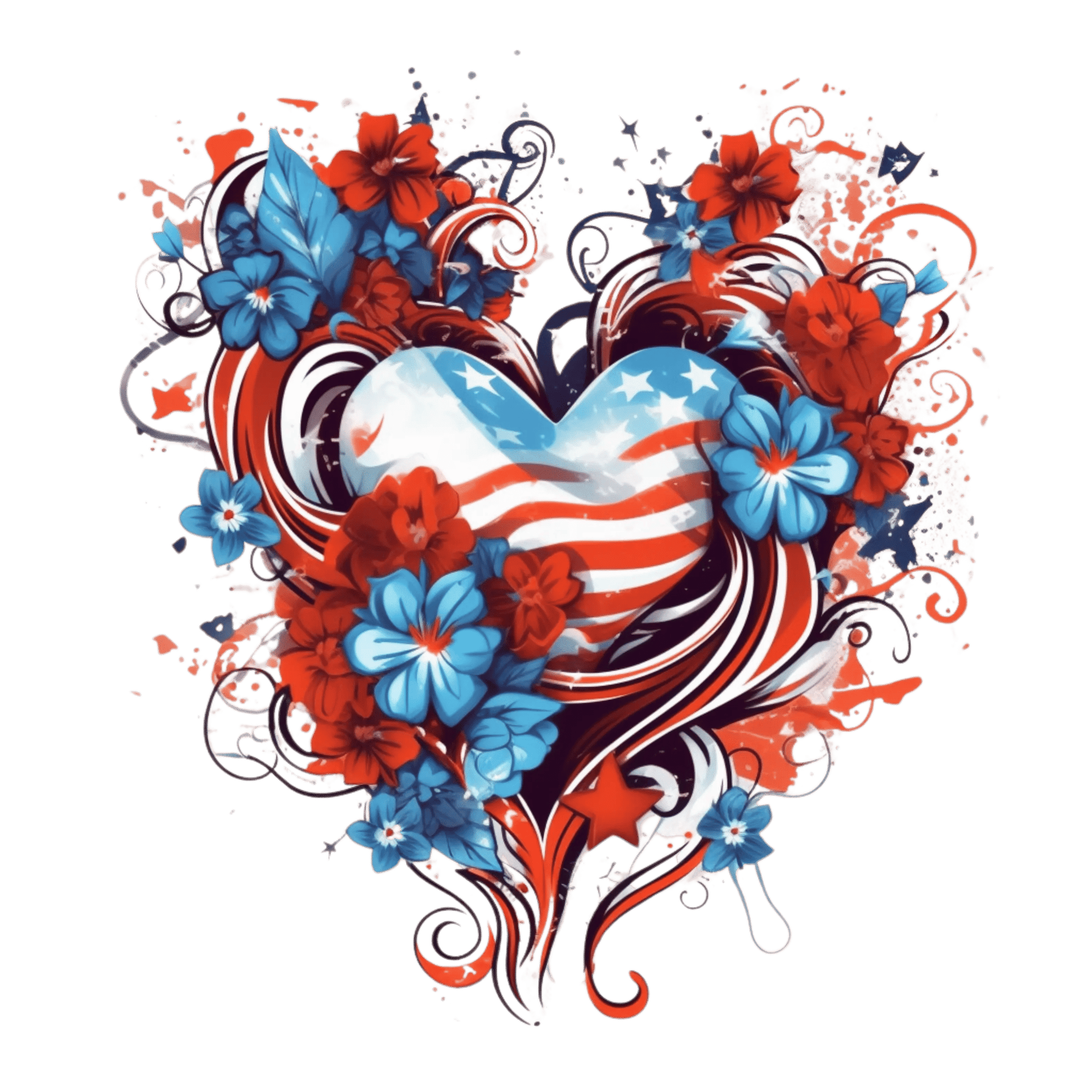 Cute 4th Of July Design - DTF Ready To Press