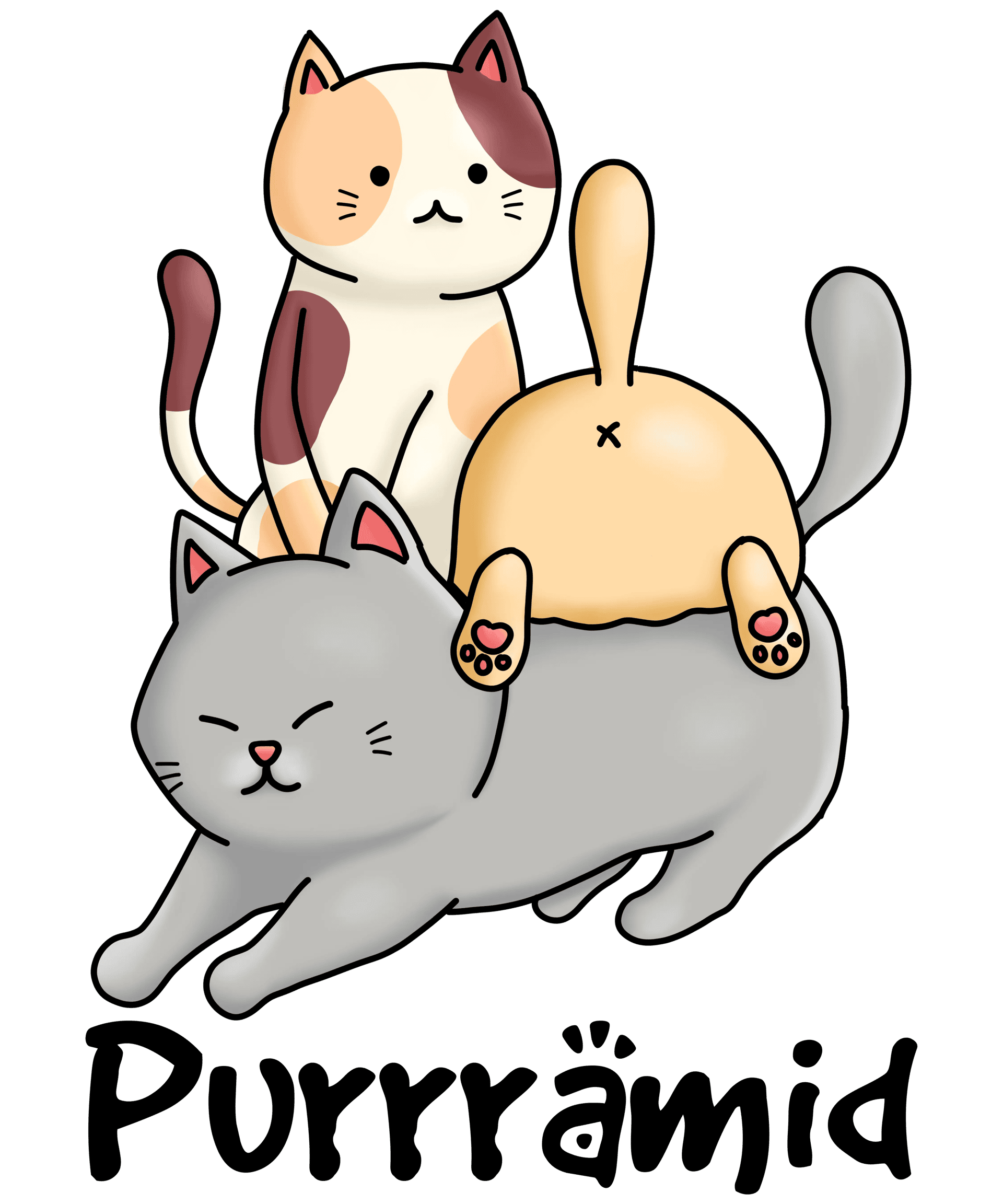 Funny Cats Design - DTF Ready To Press