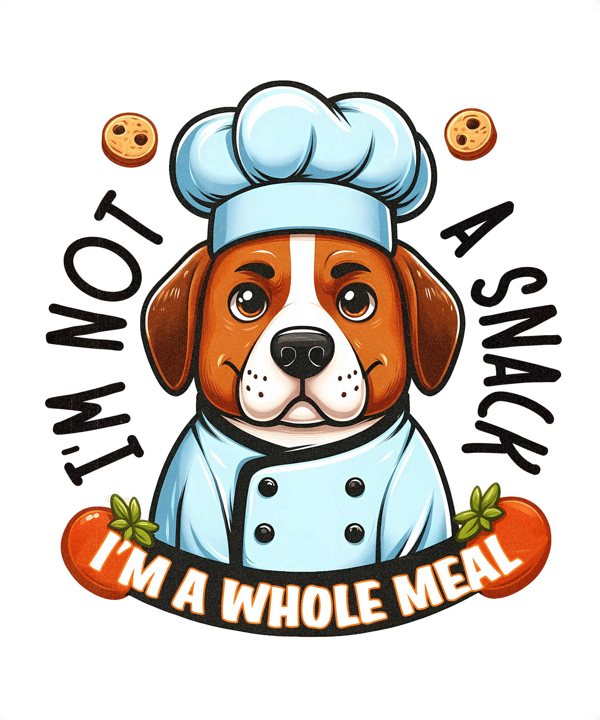 Funny Dog Design - DTF Ready To Press