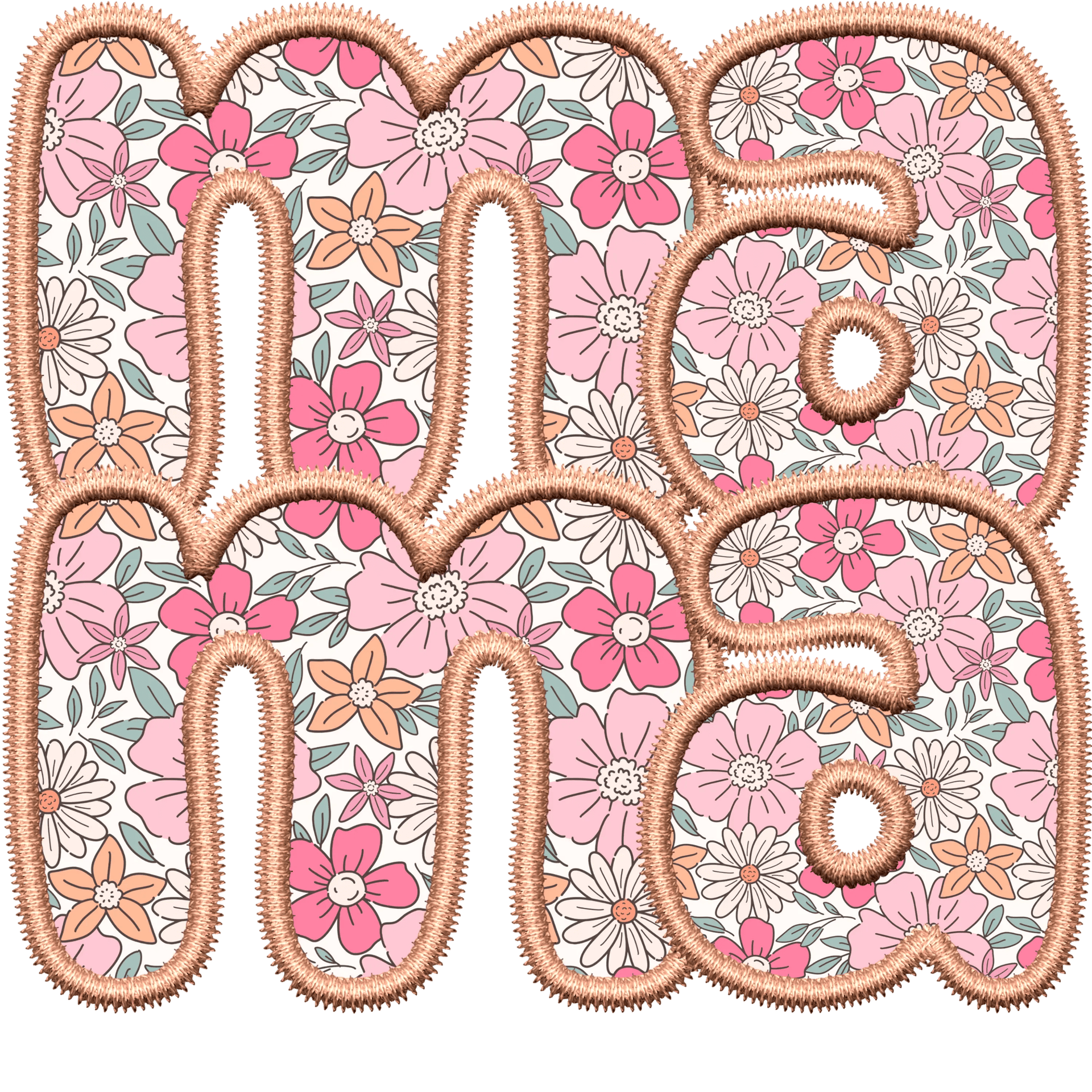 Cute Mama Design - DTF Ready To Press