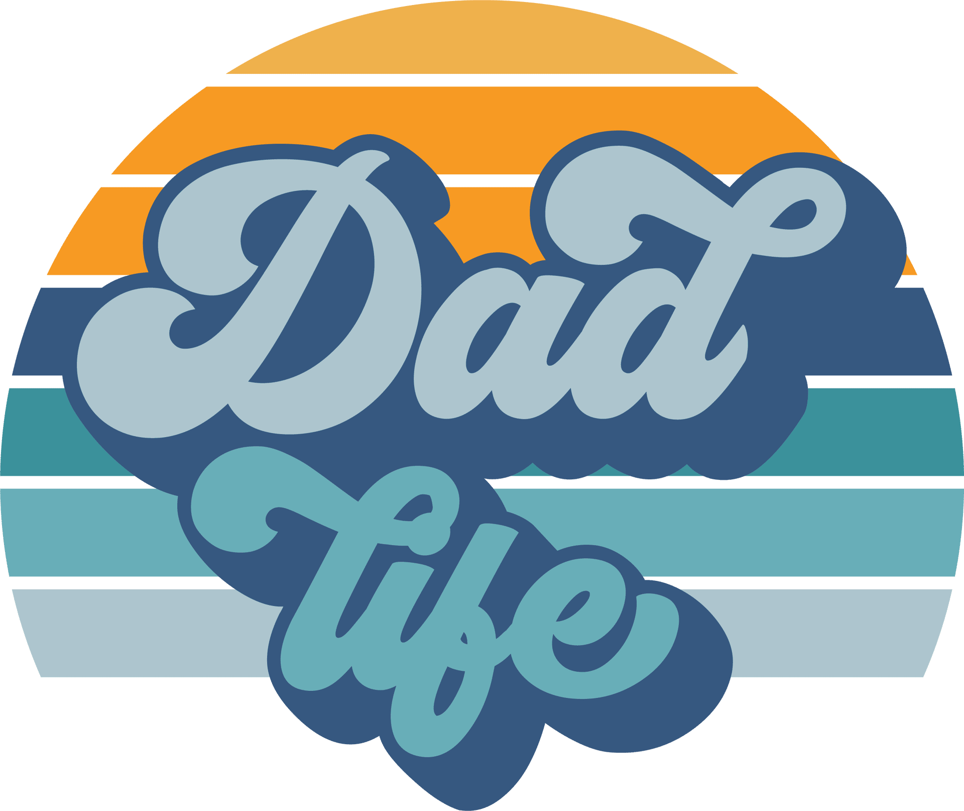 Dad Life Design - DTF Ready To Press