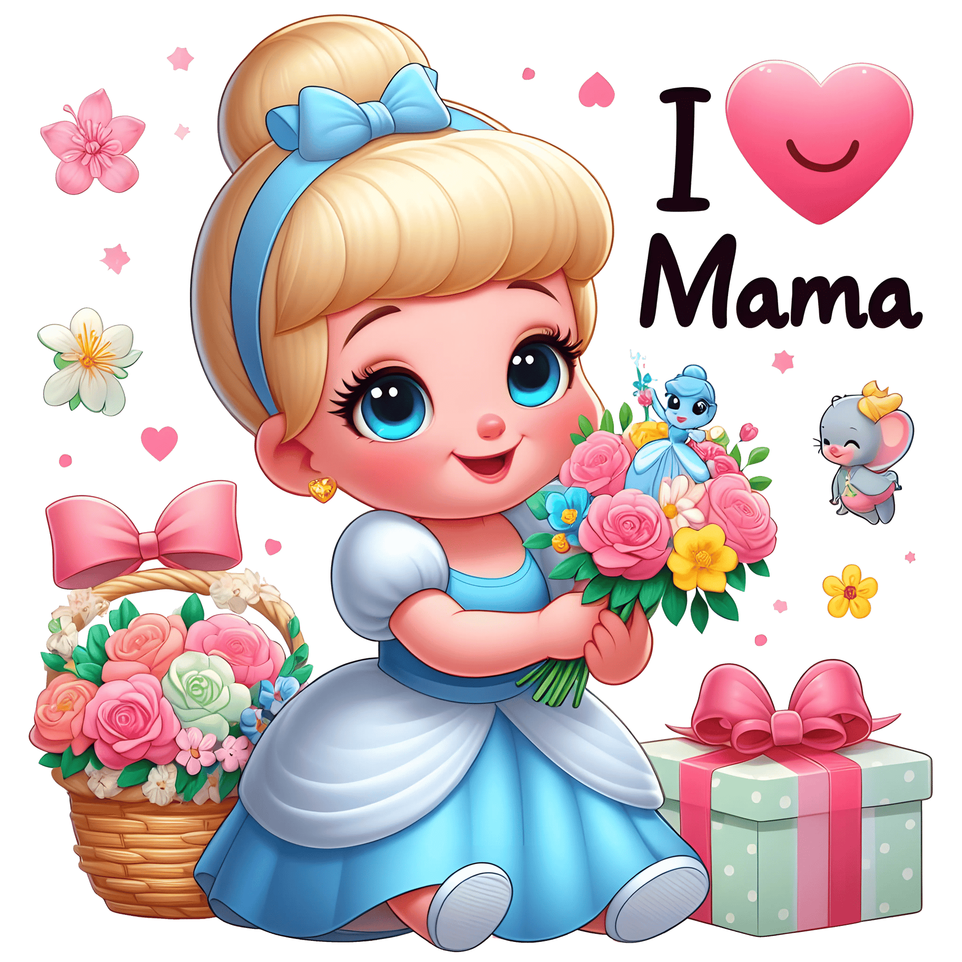 Disney Cinderella Mother's Day Design