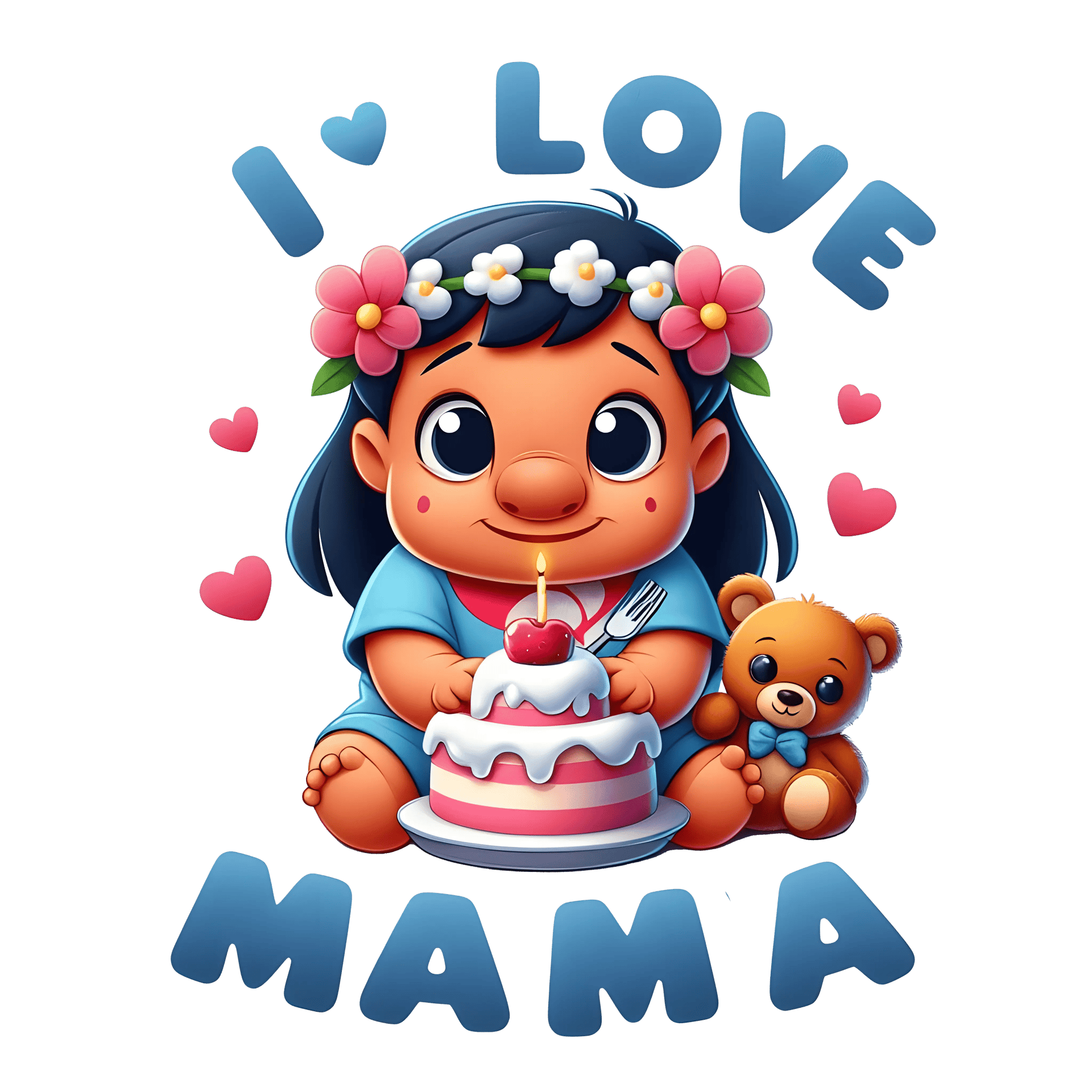 Disney Mother's Day I Love Mama Design