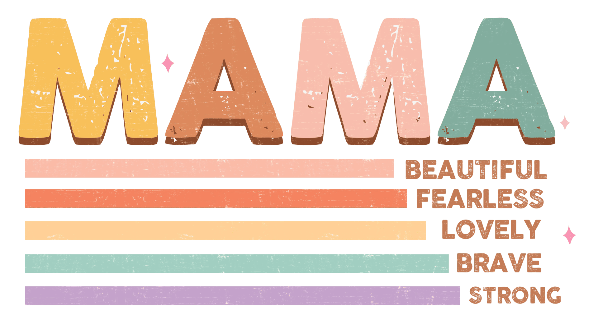 Fearless Mama Design - DTF Ready To Press