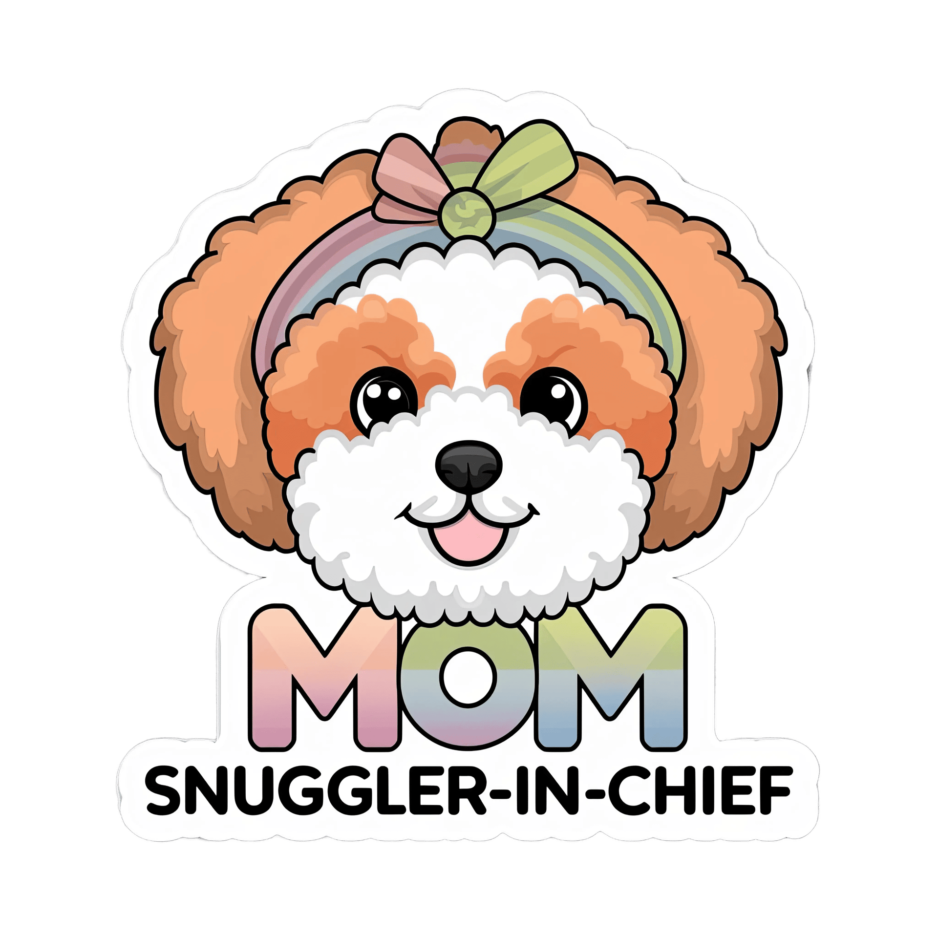 Funny Dog Mama Design - DTF Ready To Press