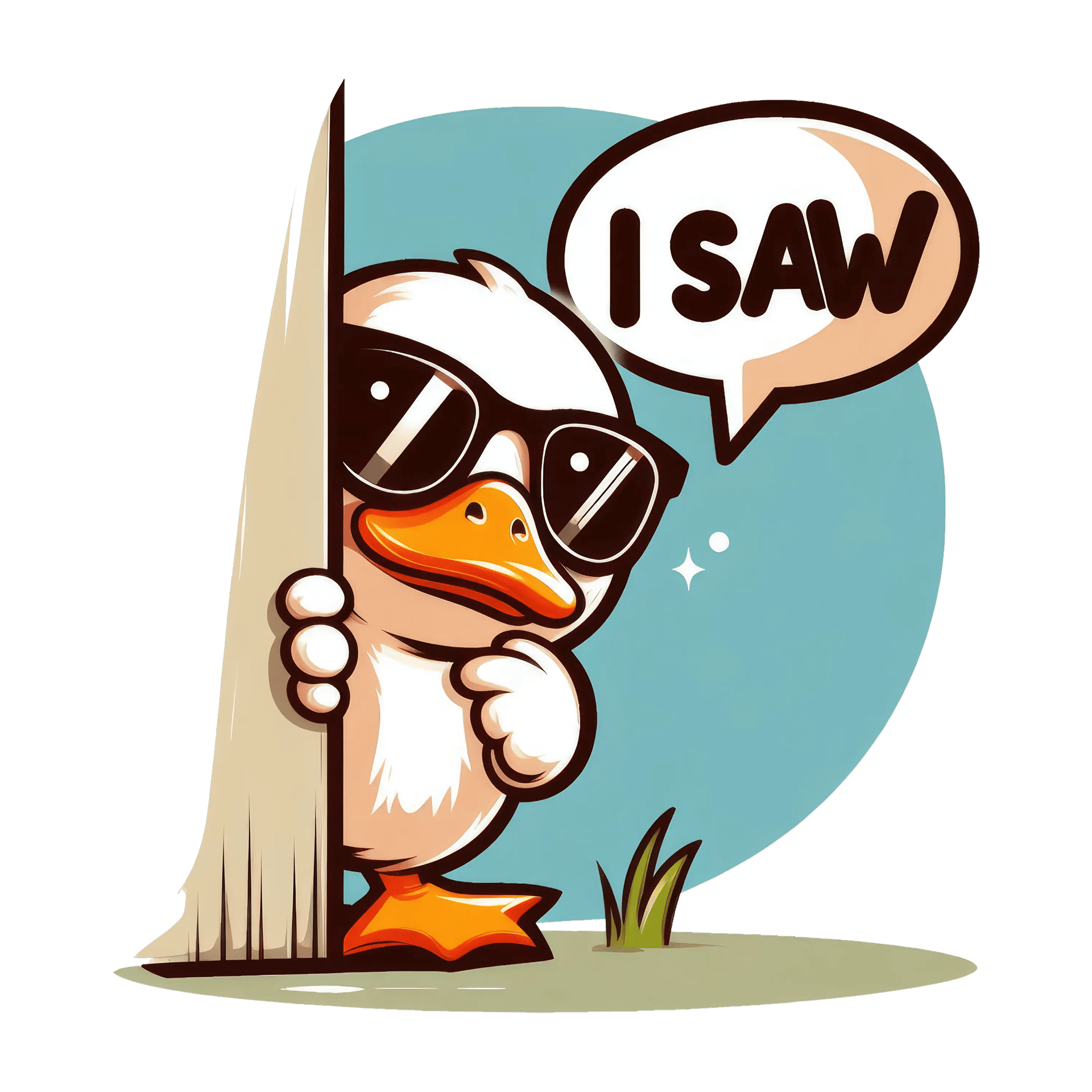 Funny Duck Design - DTF Ready To Press