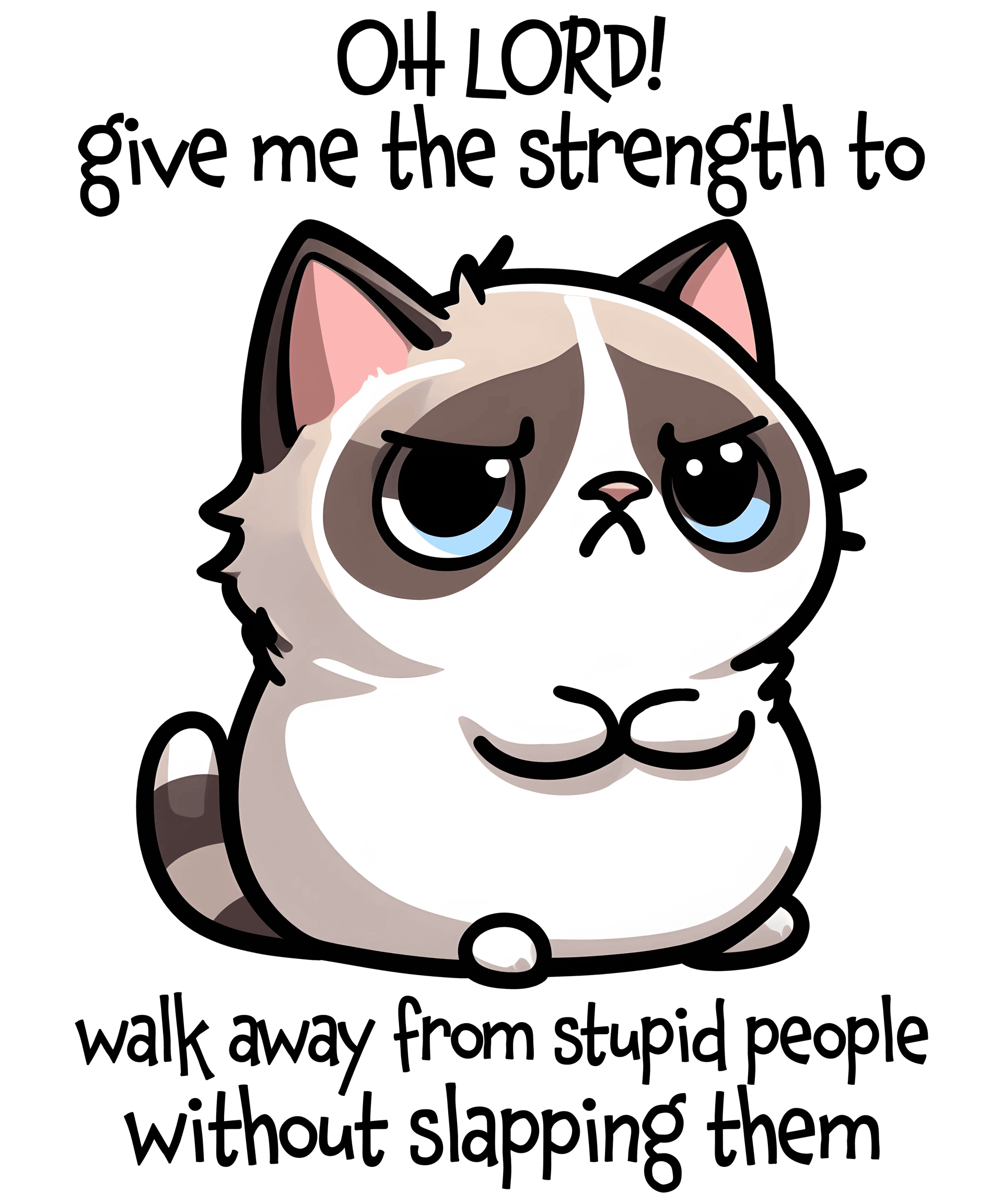 Funny Kitten Design - DTF Ready To Press