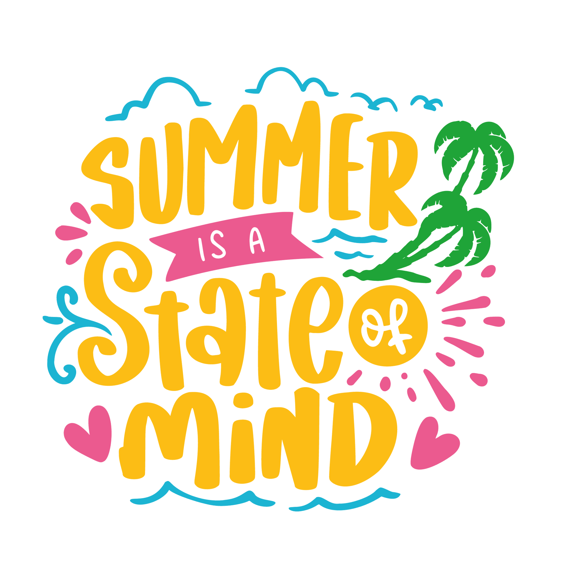 Funny Summer Vacation Design DTF-Ready to Press