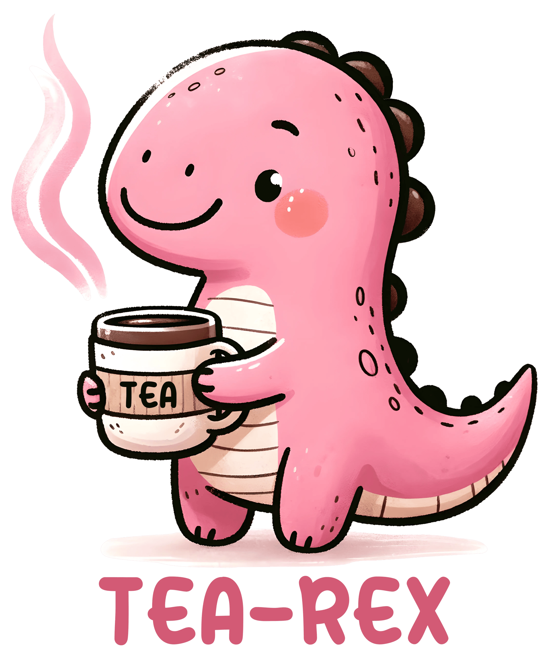 Funny T-Rex Design - DTF Ready To Press