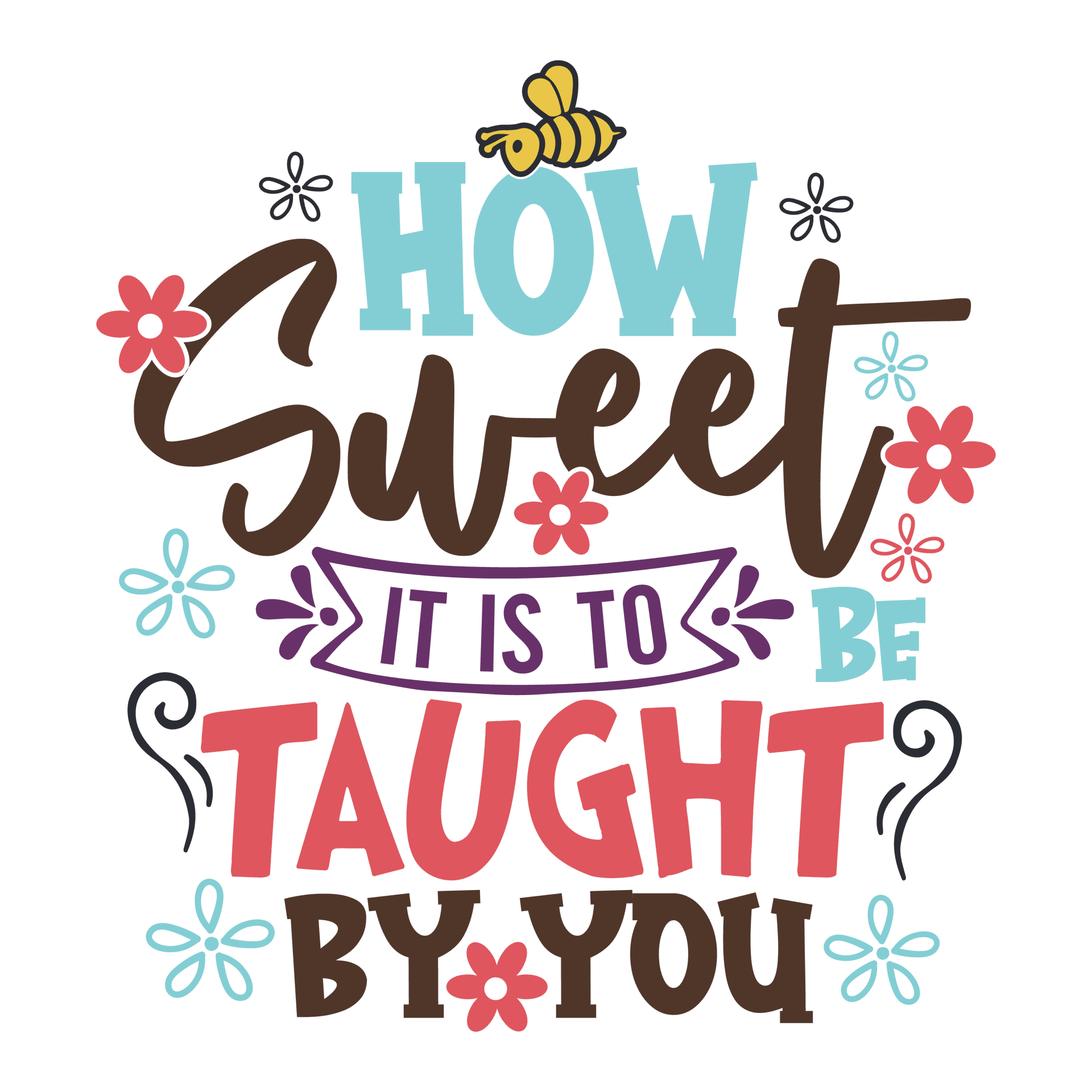 Funny Teacher Day Design DTF-Ready to Press