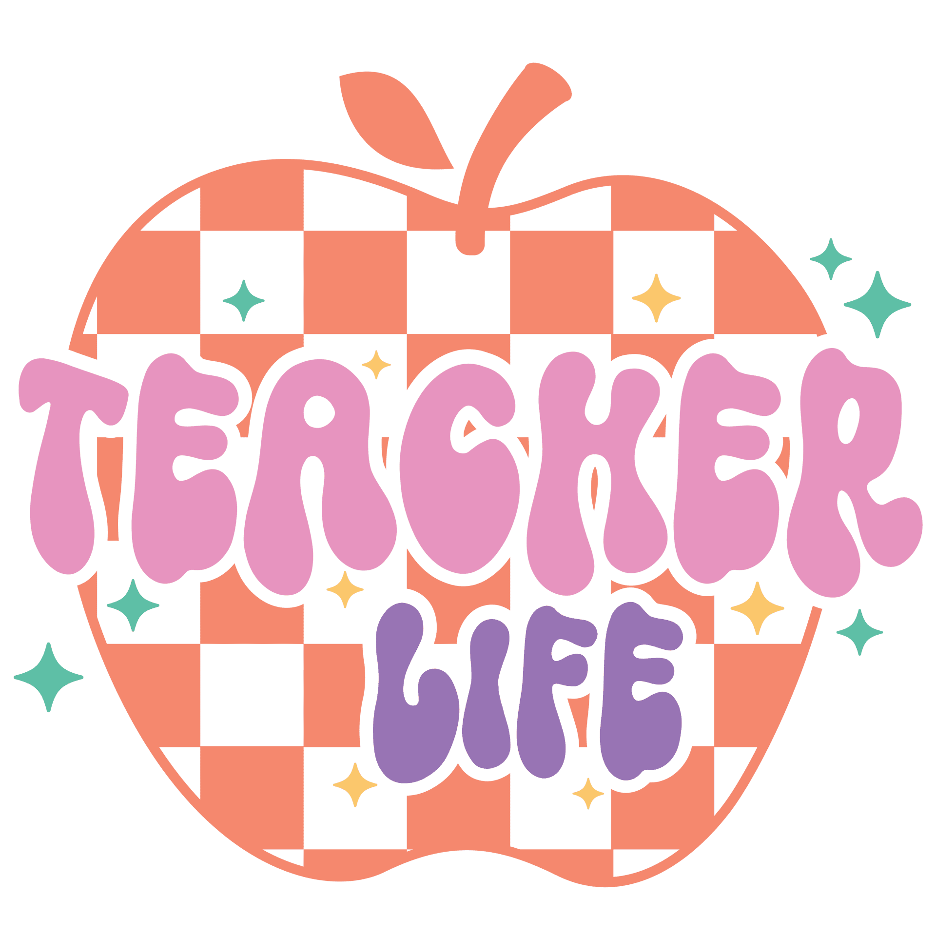 Funny Teacher Life Design Ready to Press (V1)