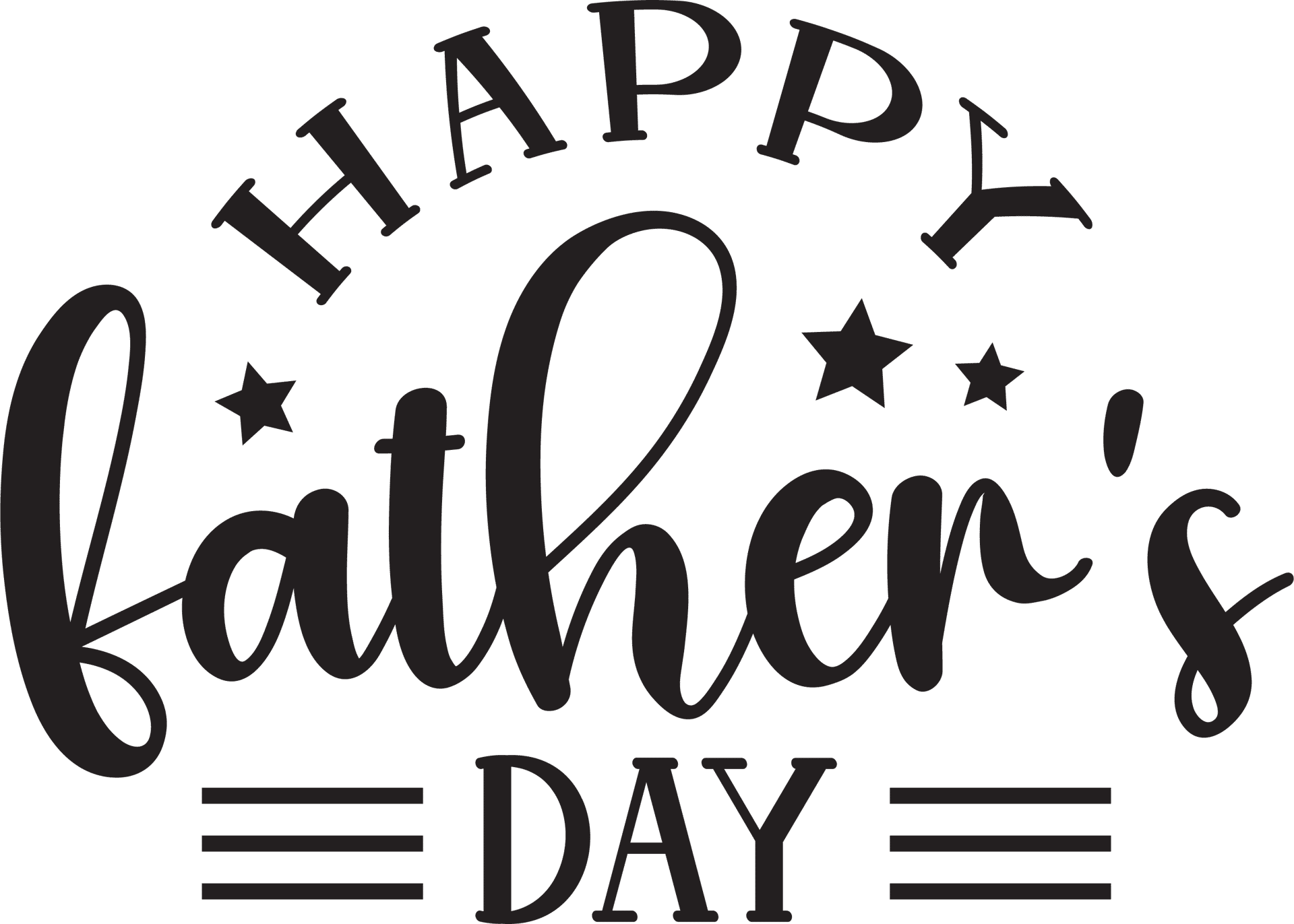Happy Father's Day Design DTF-Ready Press (V5)