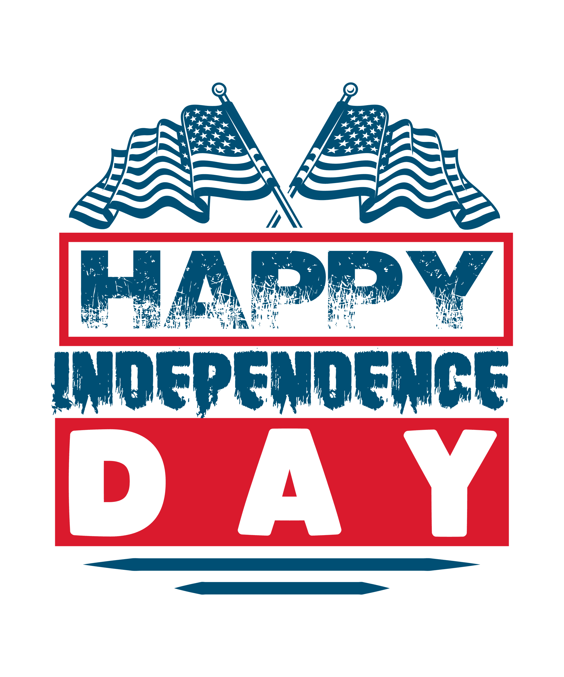 Happy Independence Day Design - DTF Ready To Press