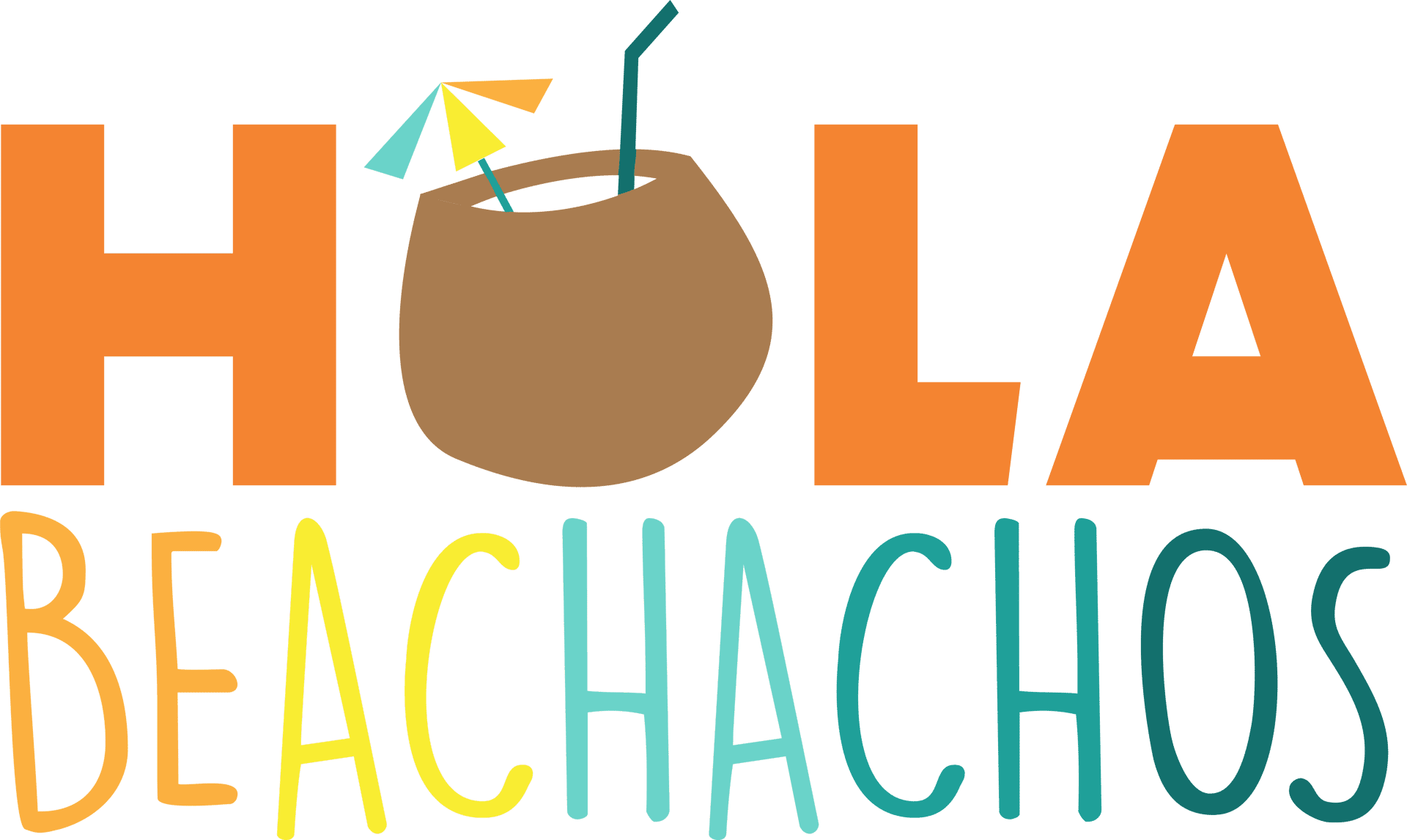 Hola Beachachos Design - DTF Ready To Press