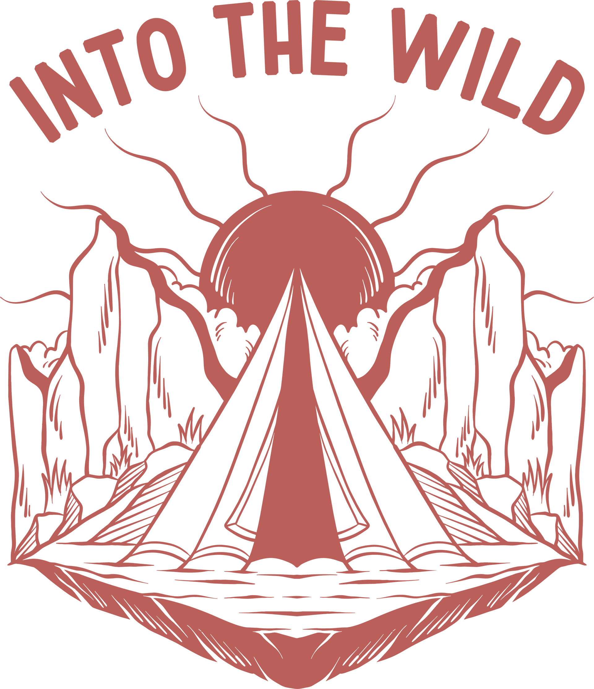 Into The Wild Design - DTF Ready To Press