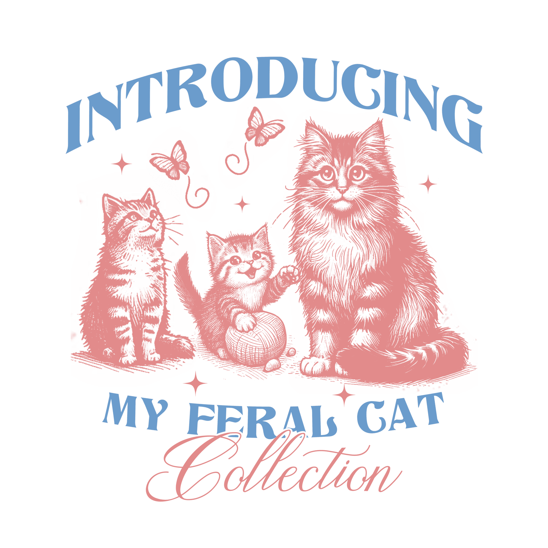 Introducing My Feral Cat Collection Design