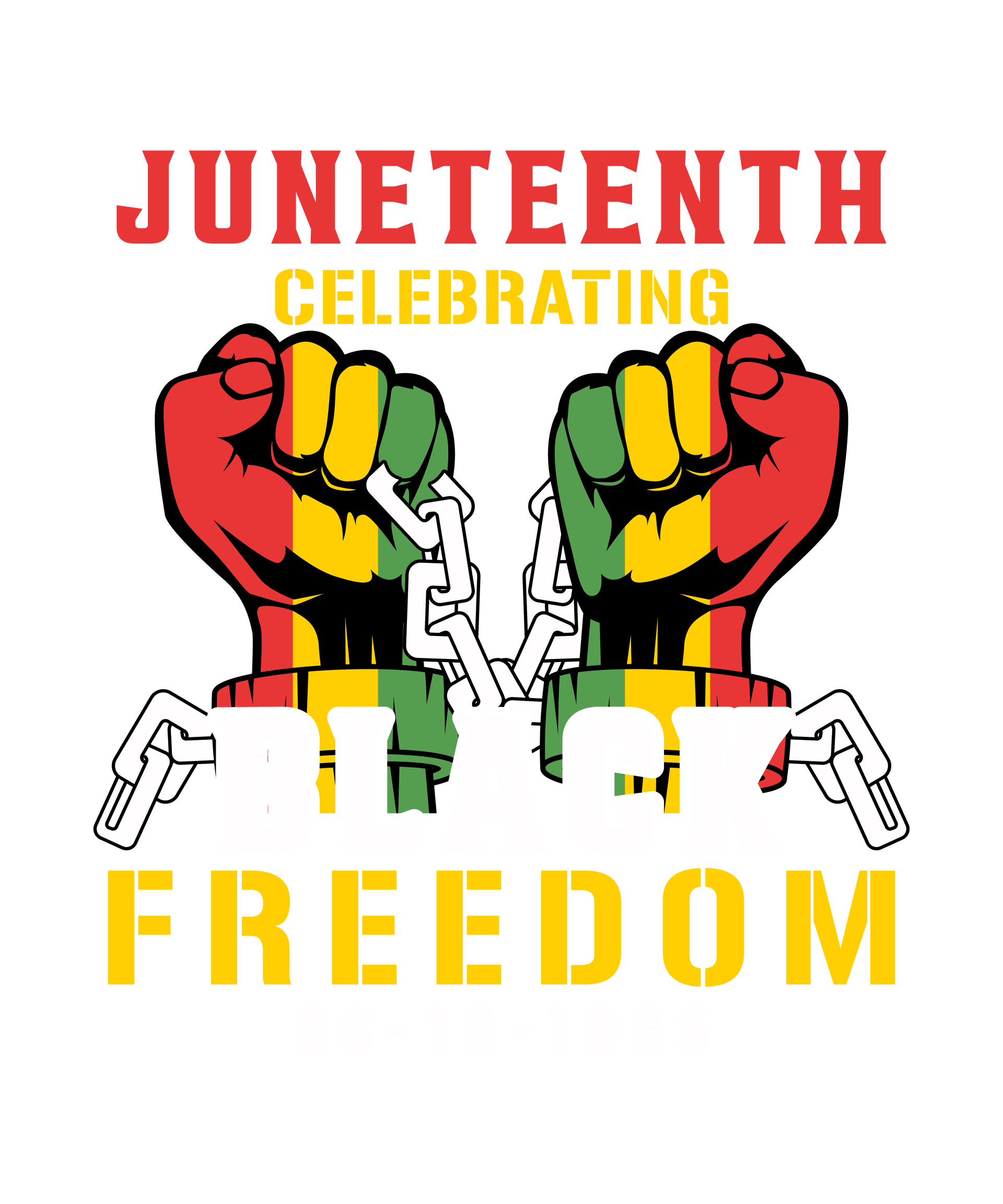 Juneteenth Celebrating Design DTF-Ready (V1)