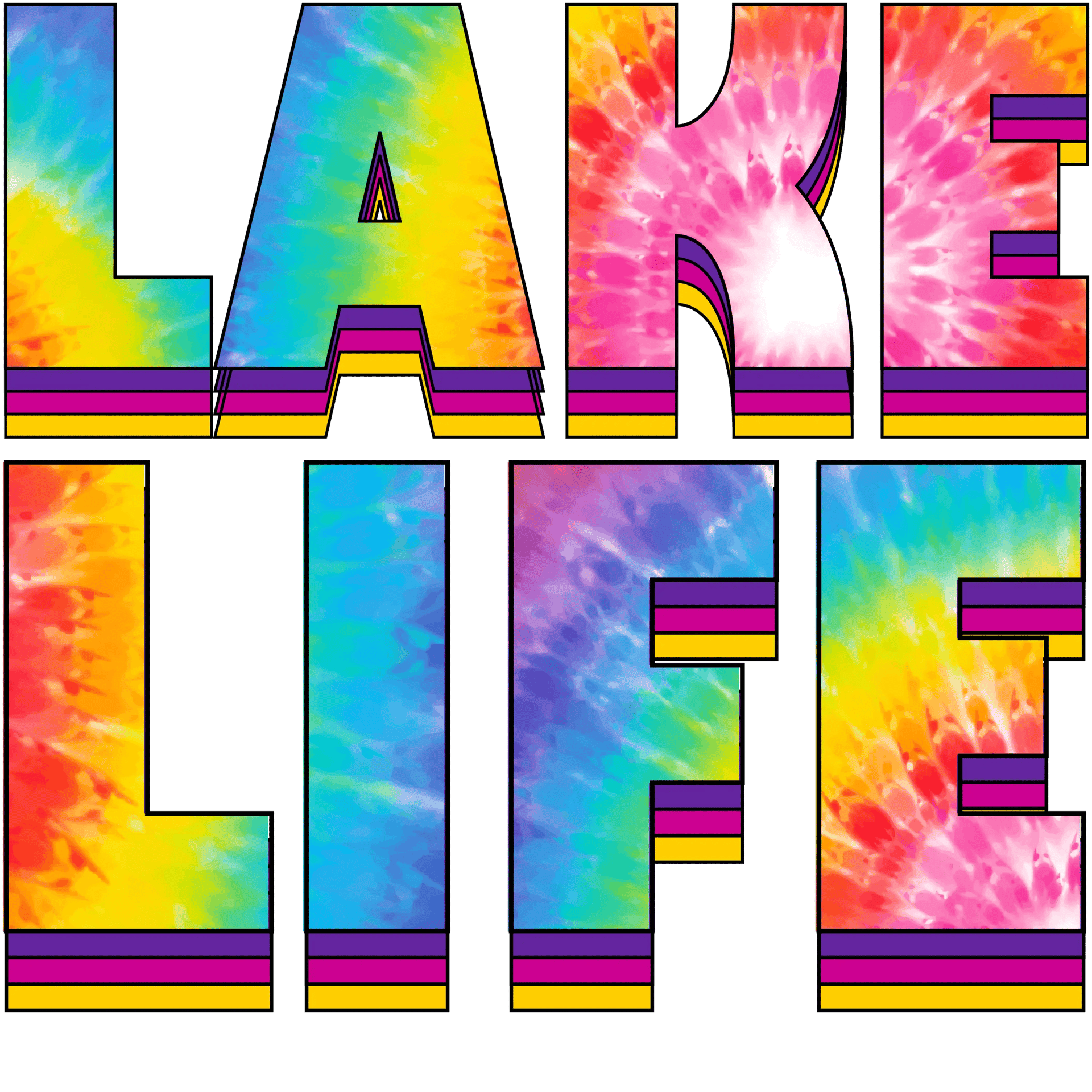 Lake Life Design DTF-Ready to Press