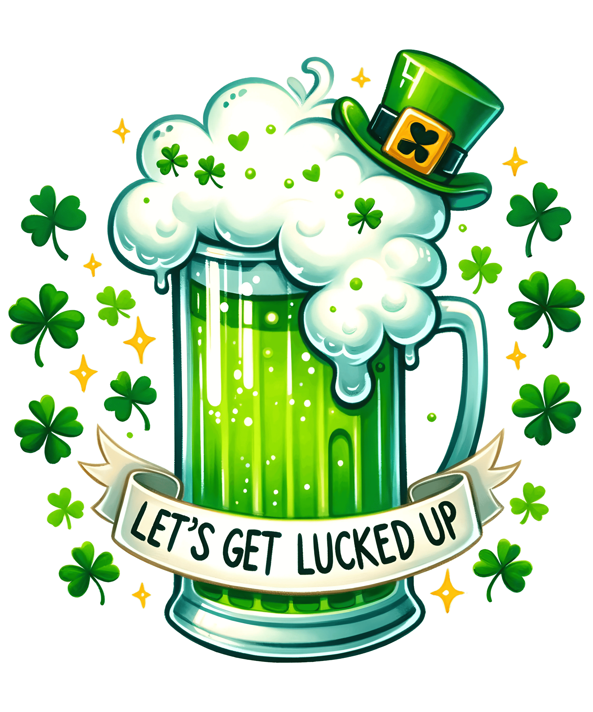Saint Patrick's Day Lucy Spirits Design