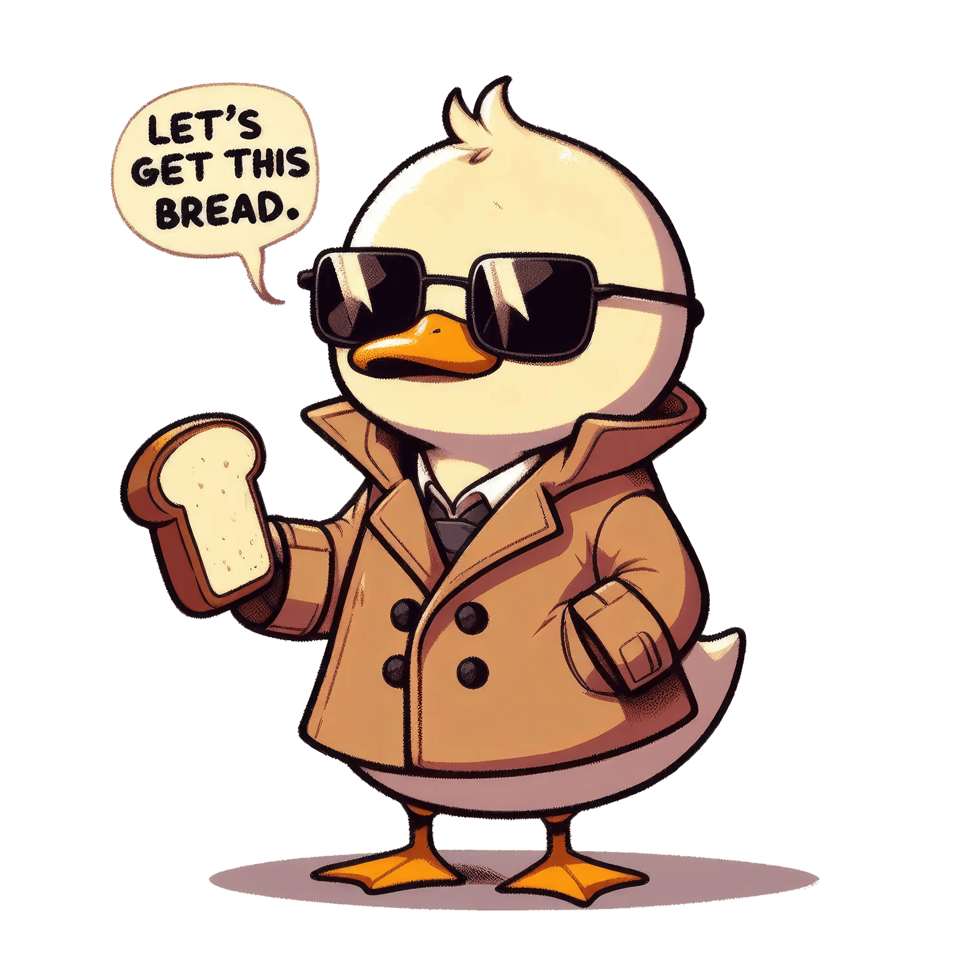 Let's Get This Bread Design - DTF Ready To Press