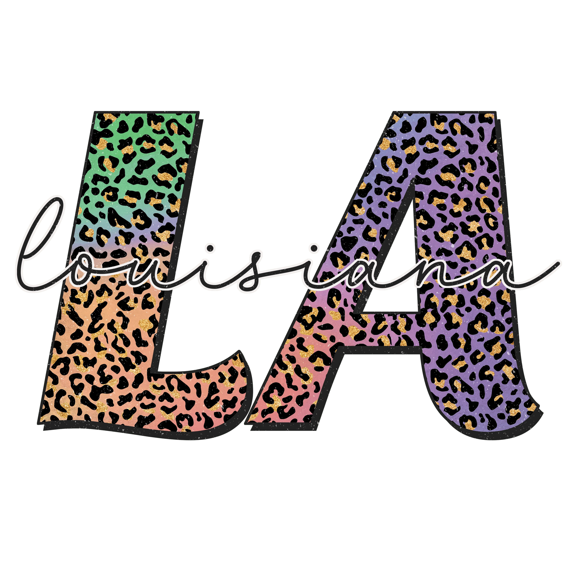 Louisiana Los Angeles Mardi Gras Design