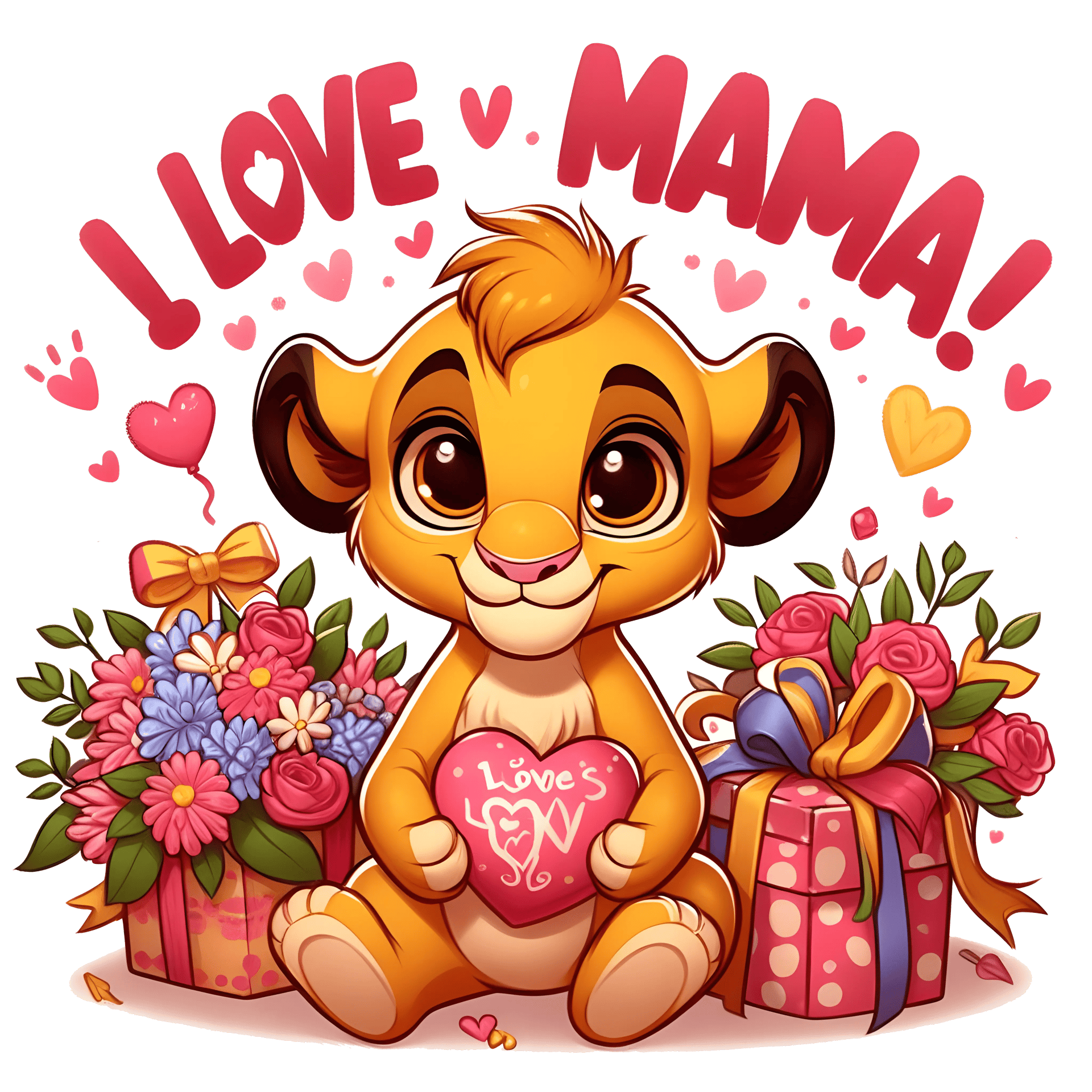 Lovely Mama Design - DTF Ready To Press