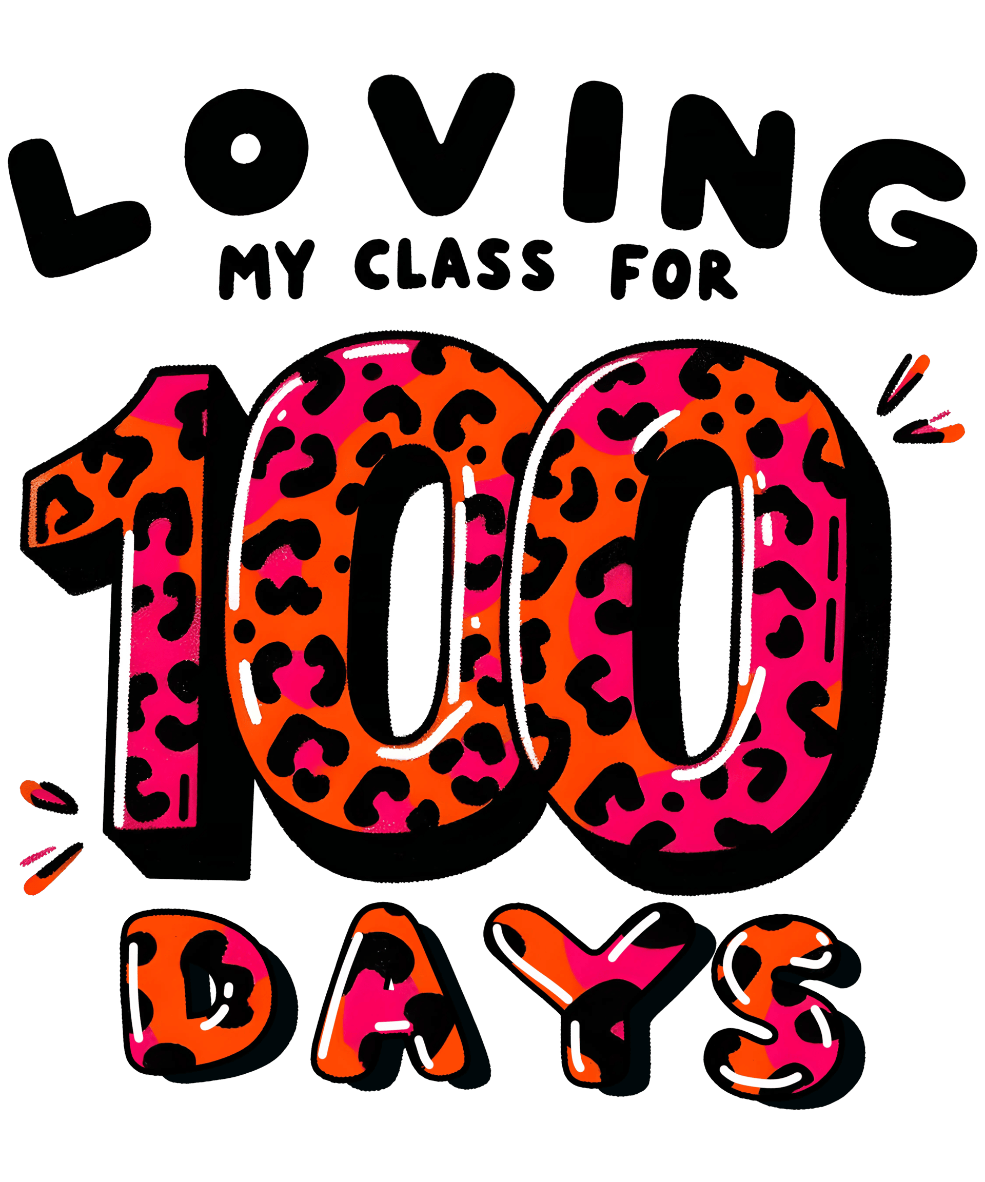 Loving My Class for 100 Days Design