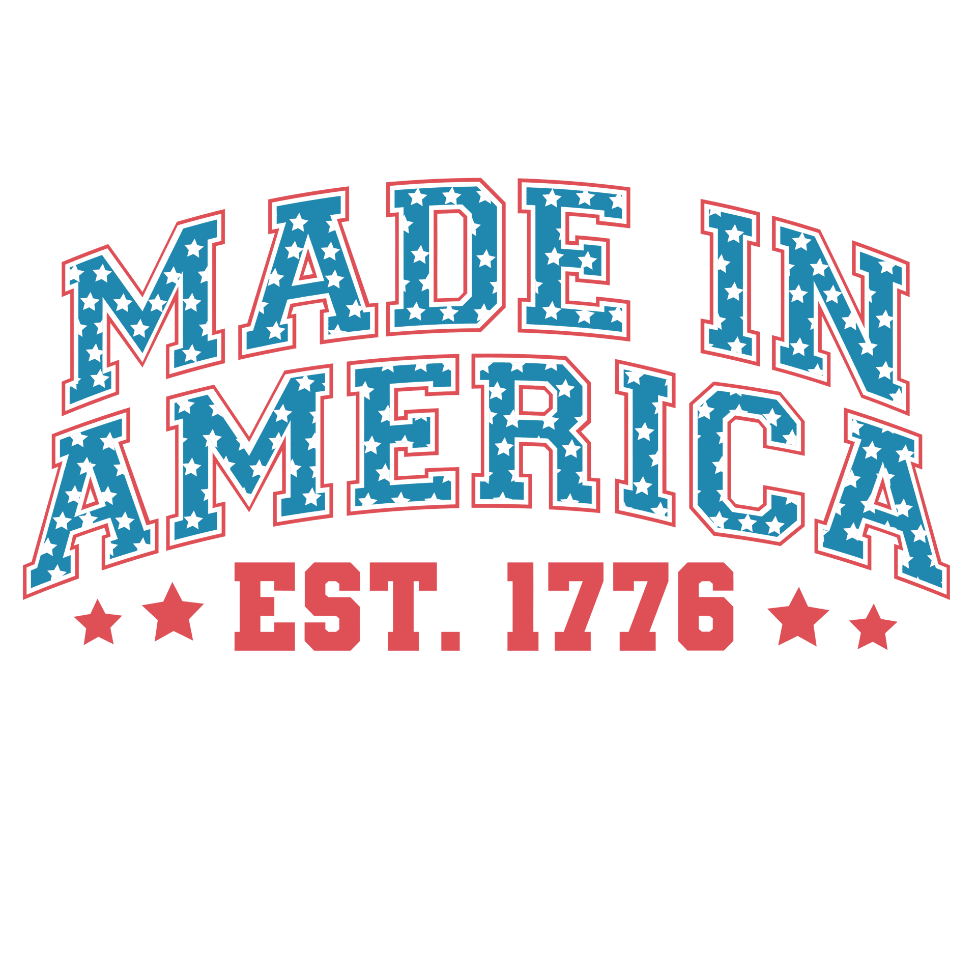 Made In America Design - DTF Ready To Press