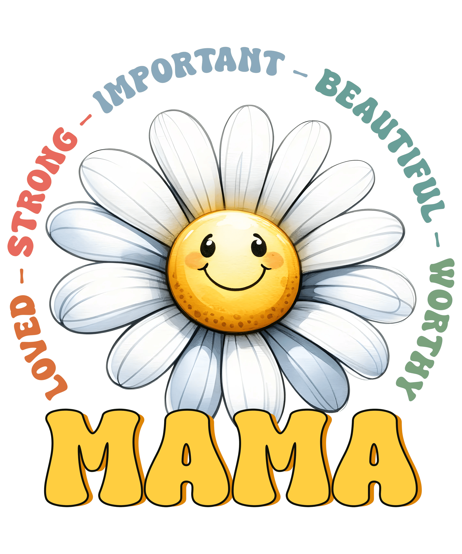 Mama Life DTF Design - Ready to Press