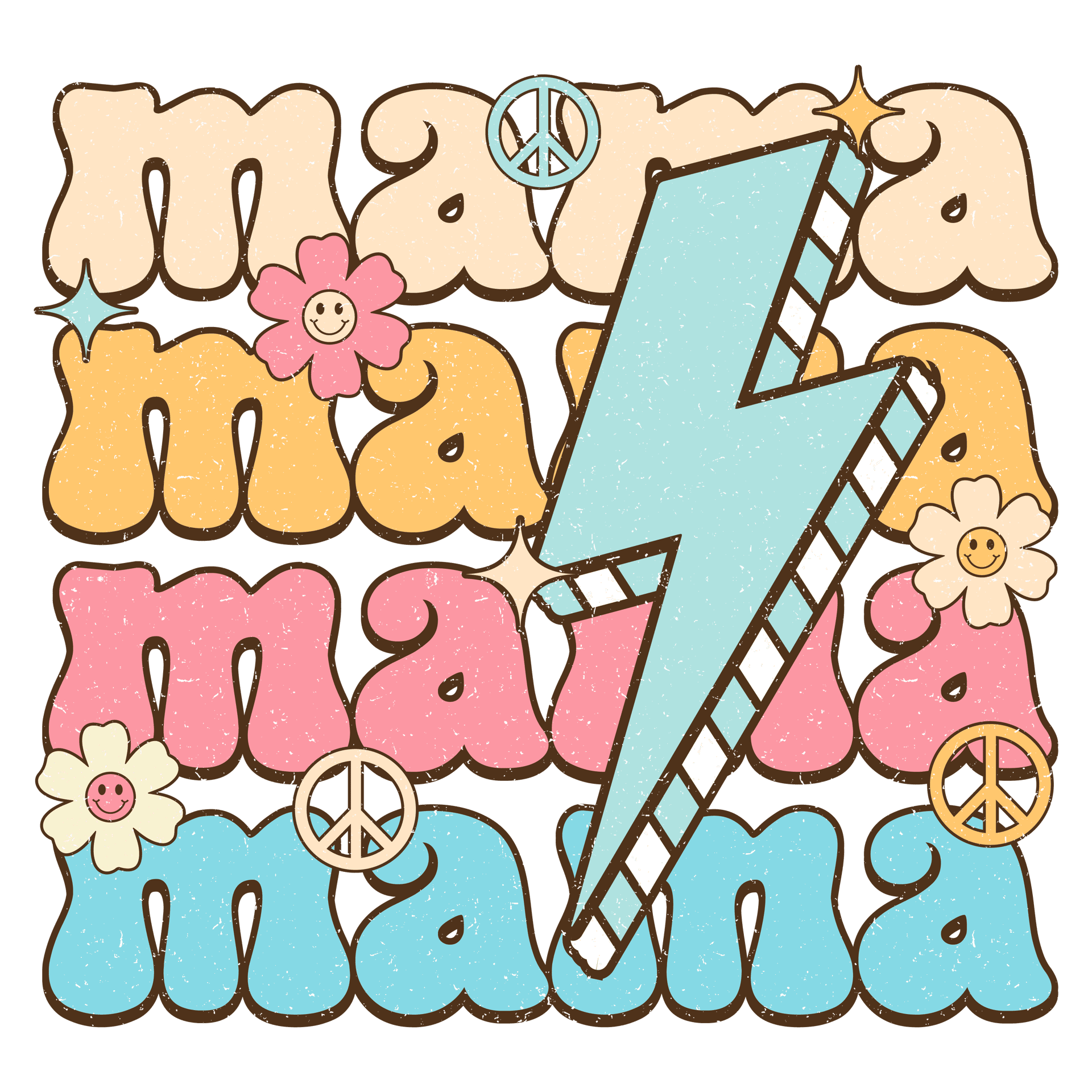Mama Mode DTF Design - Ready to Press V2