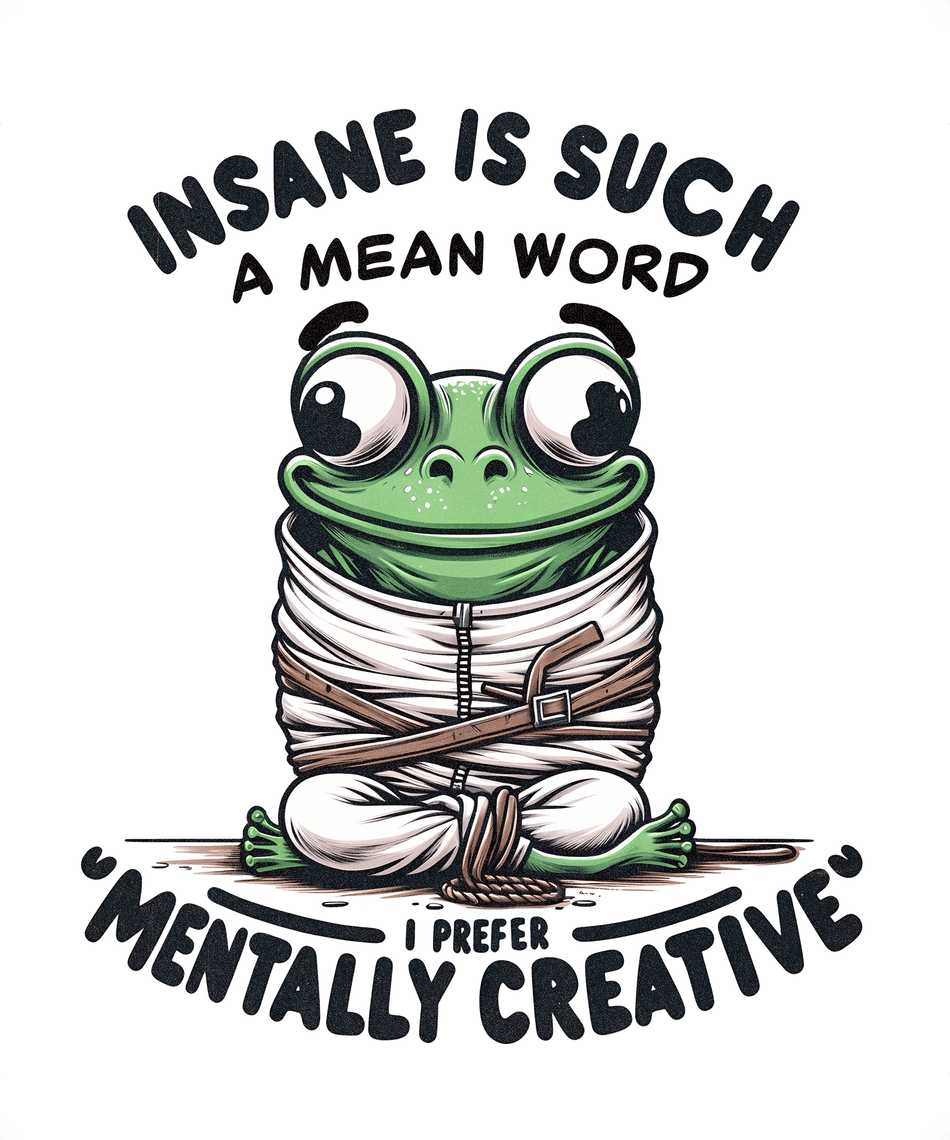 Mentally Creative Design Ready to Press