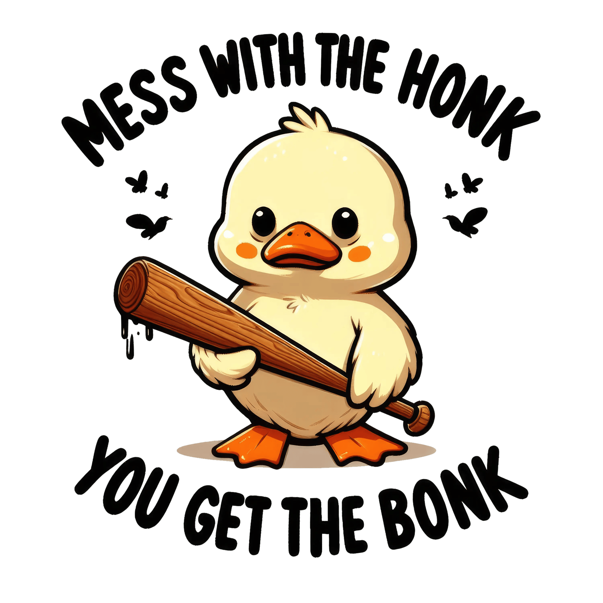 Mess with the Honk You Get the Bonk Design