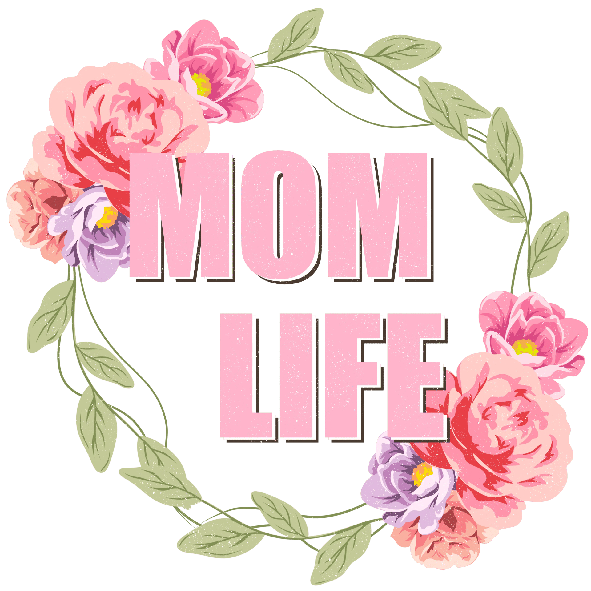 Mom Life DTF Design - Ready to Press V3