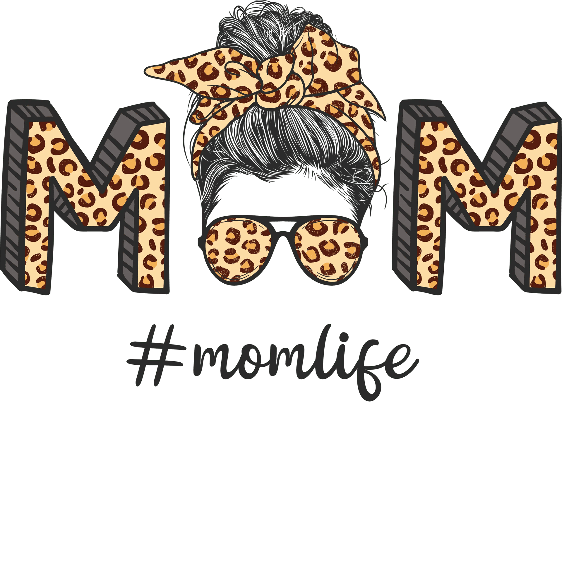 Mom Life DTF Design - Ready to Press V4