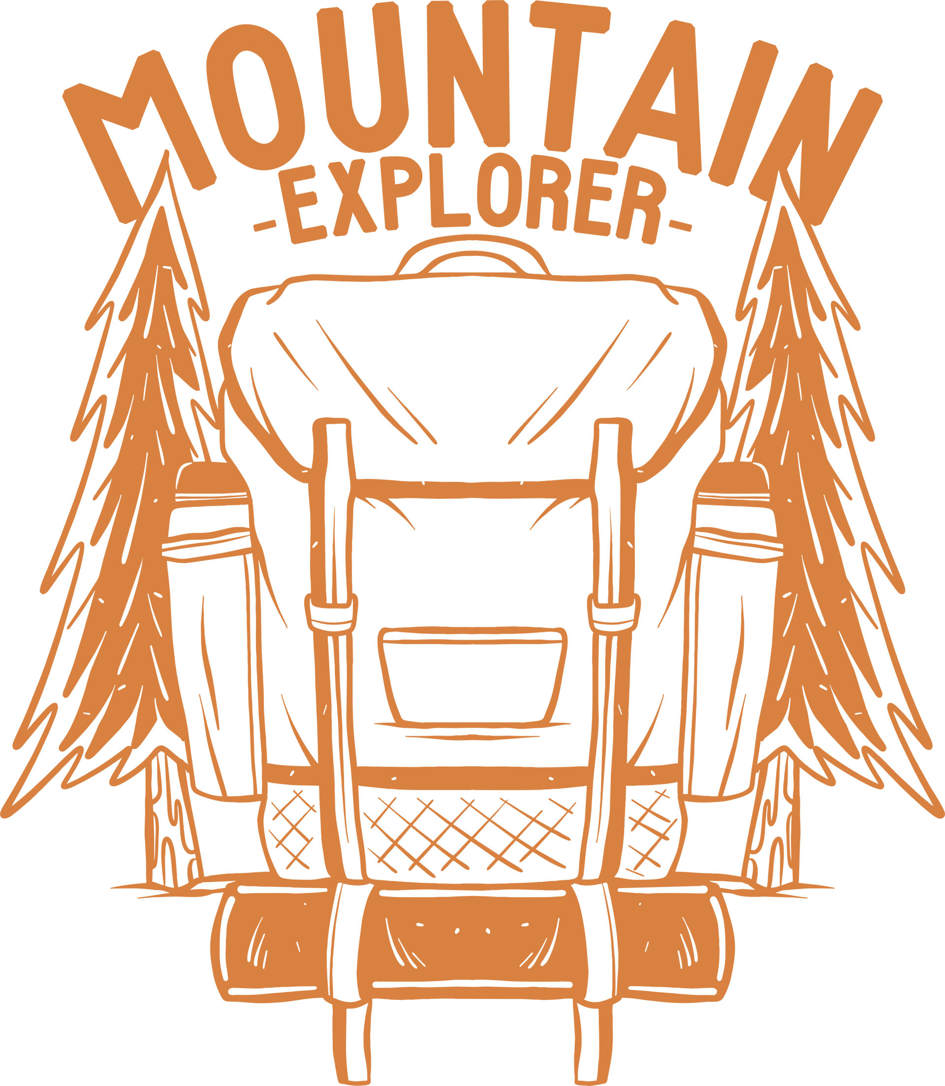 Mountain Explorer Design - DTF Ready To Press